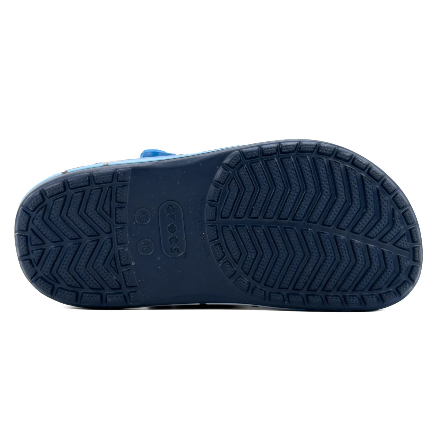 کراکس بچگانه طرح کوسه سرمهای آبی | Crocs Kids — تصویر ۶