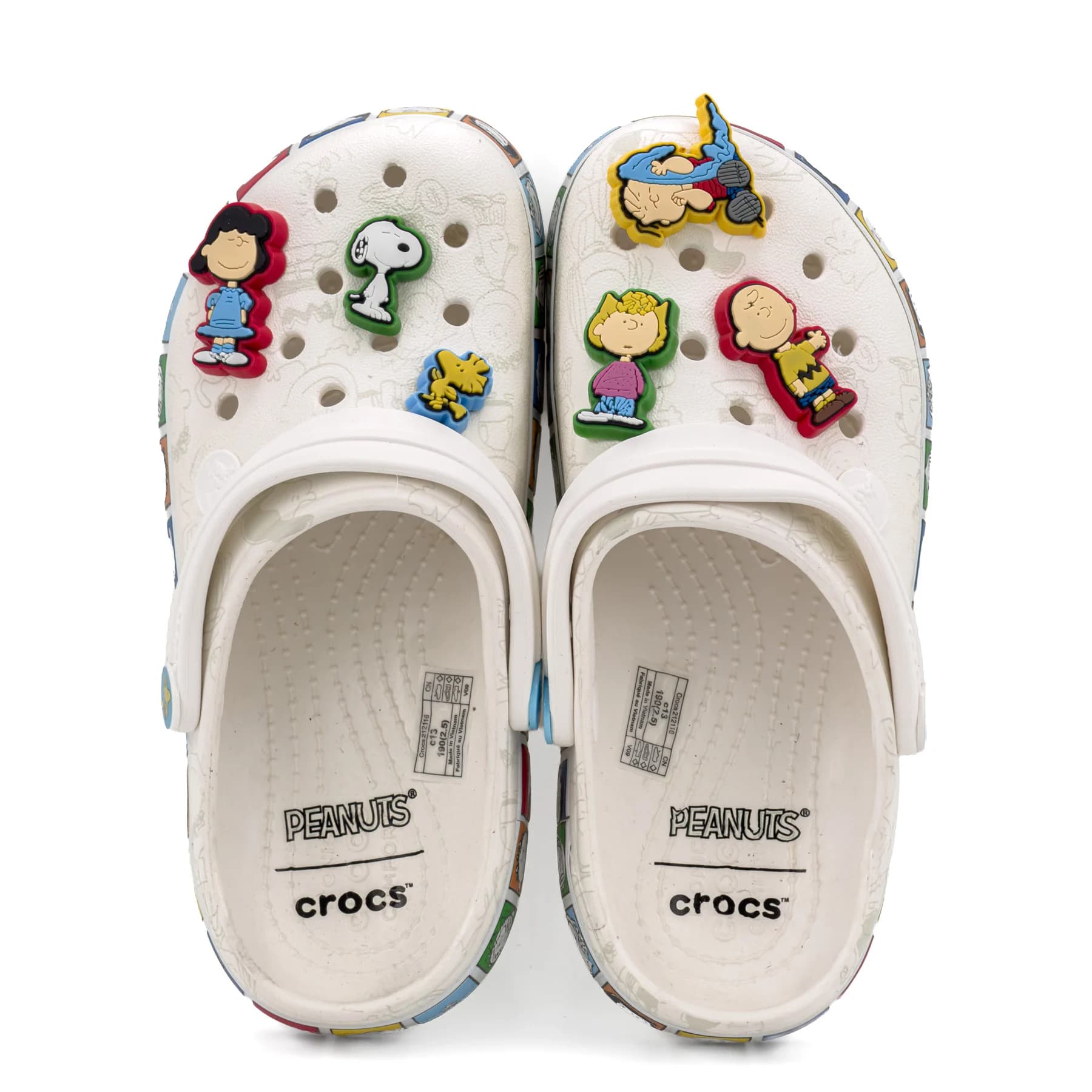 کراکس بچگانه اسنوپی سفید | Crocs Kids Peanuts — تصویر ۱۰