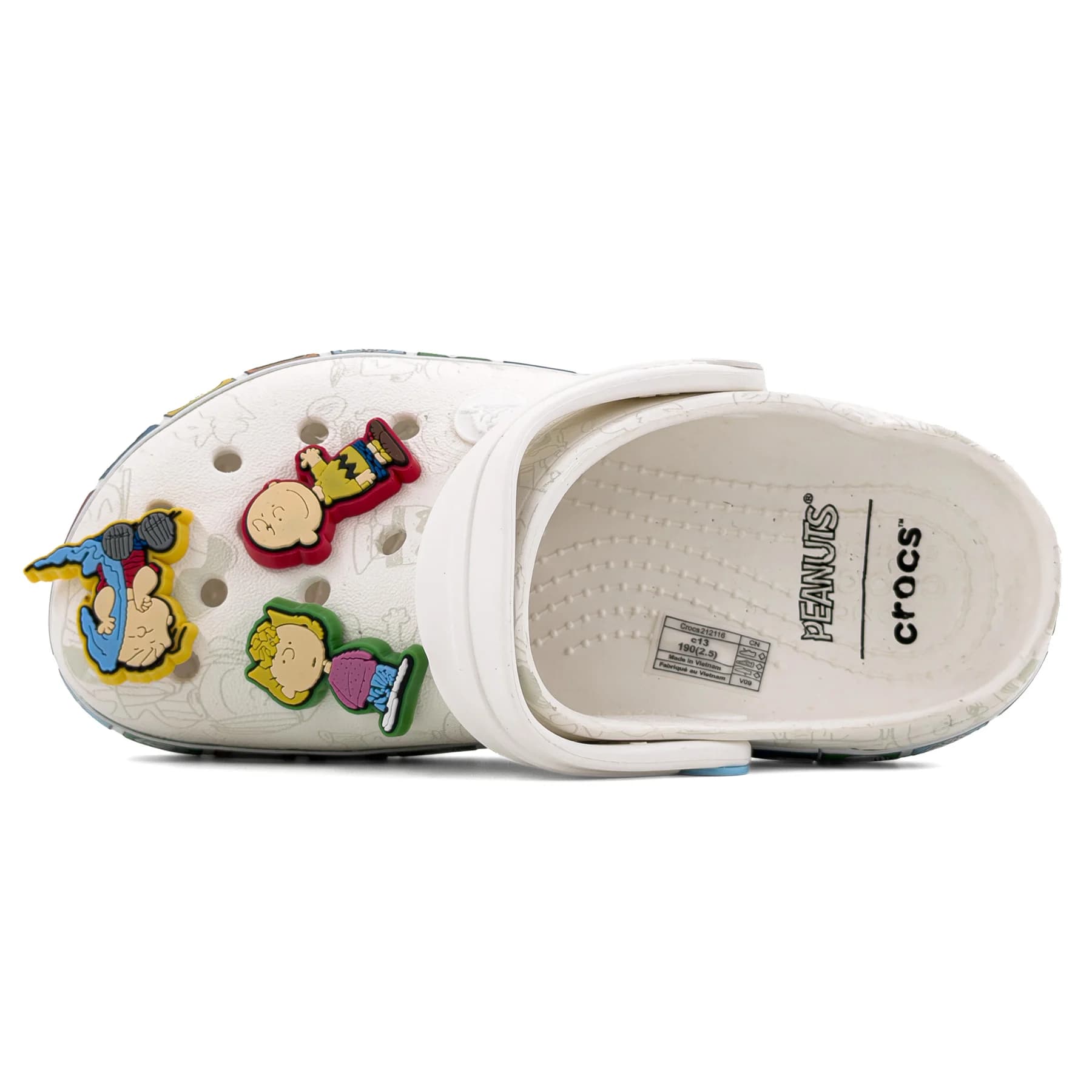 کراکس بچگانه اسنوپی سفید | Crocs Kids Peanuts — تصویر ۸