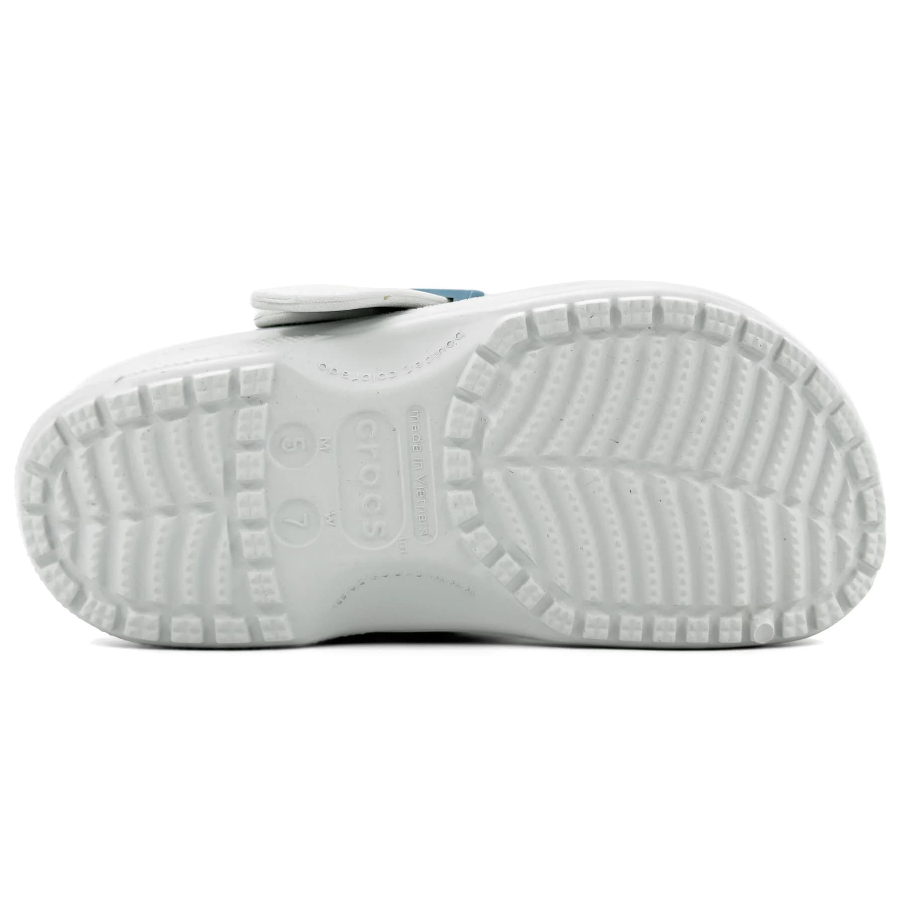 کراکس باکل سفید آبی زنانه | Crocs Buckle Clog — تصویر ۱۱