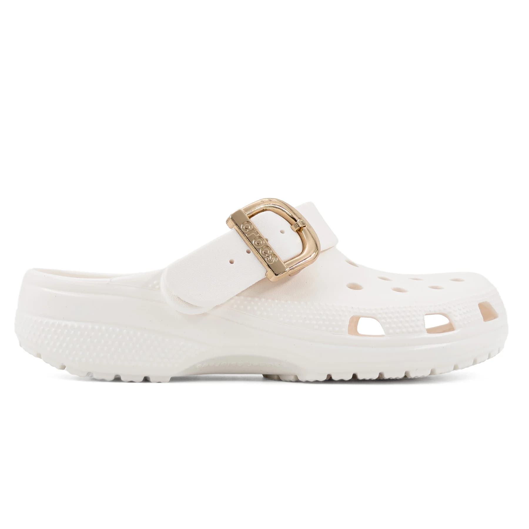 کراکس باکل سفید زنانه | Crocs Buckle Clog — تصویر ۷