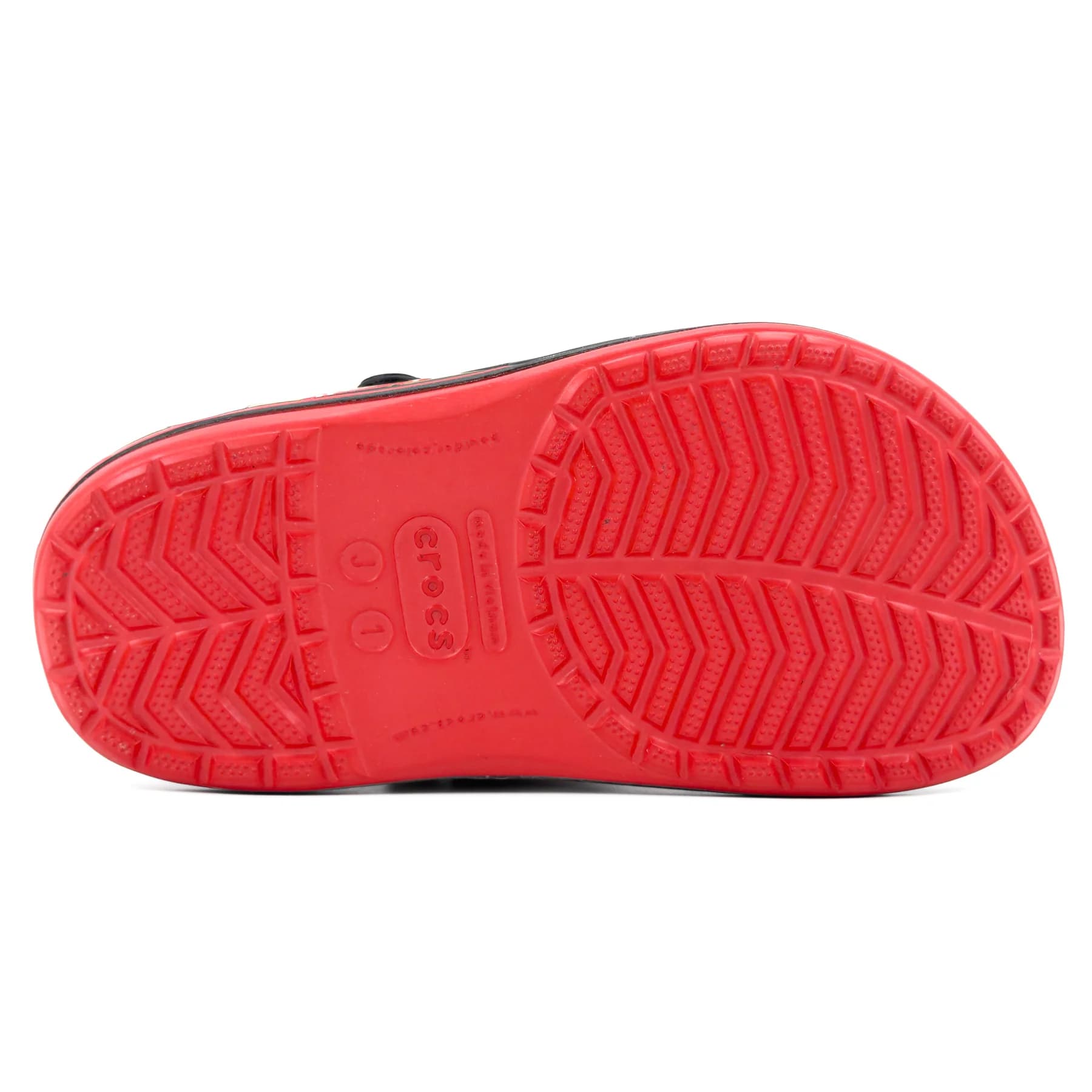 کراکس بچگانه مک‌کوئین قرمز مشکی | Crocs Kids McQueen — تصویر ۵