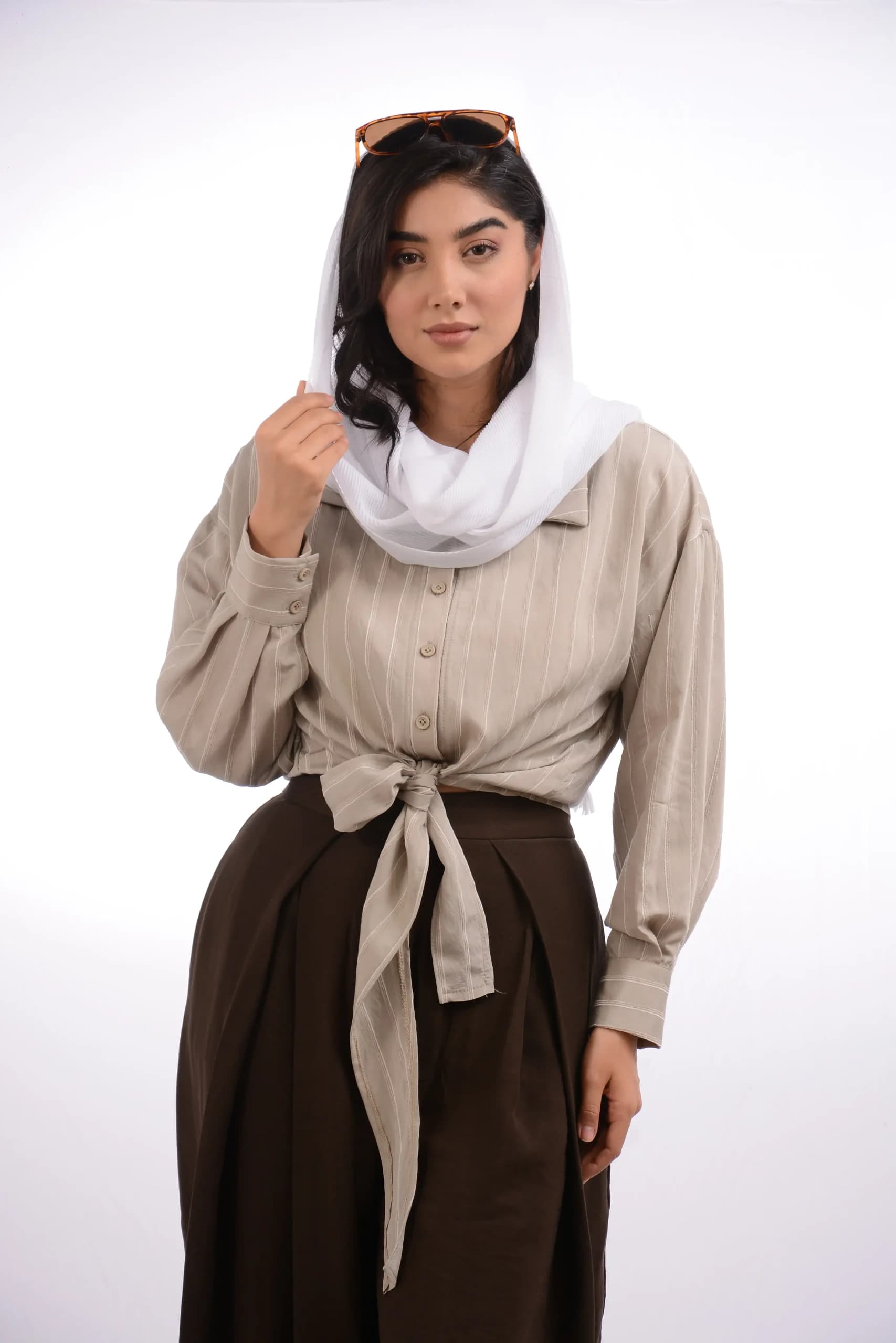 شومیز گره ای النا