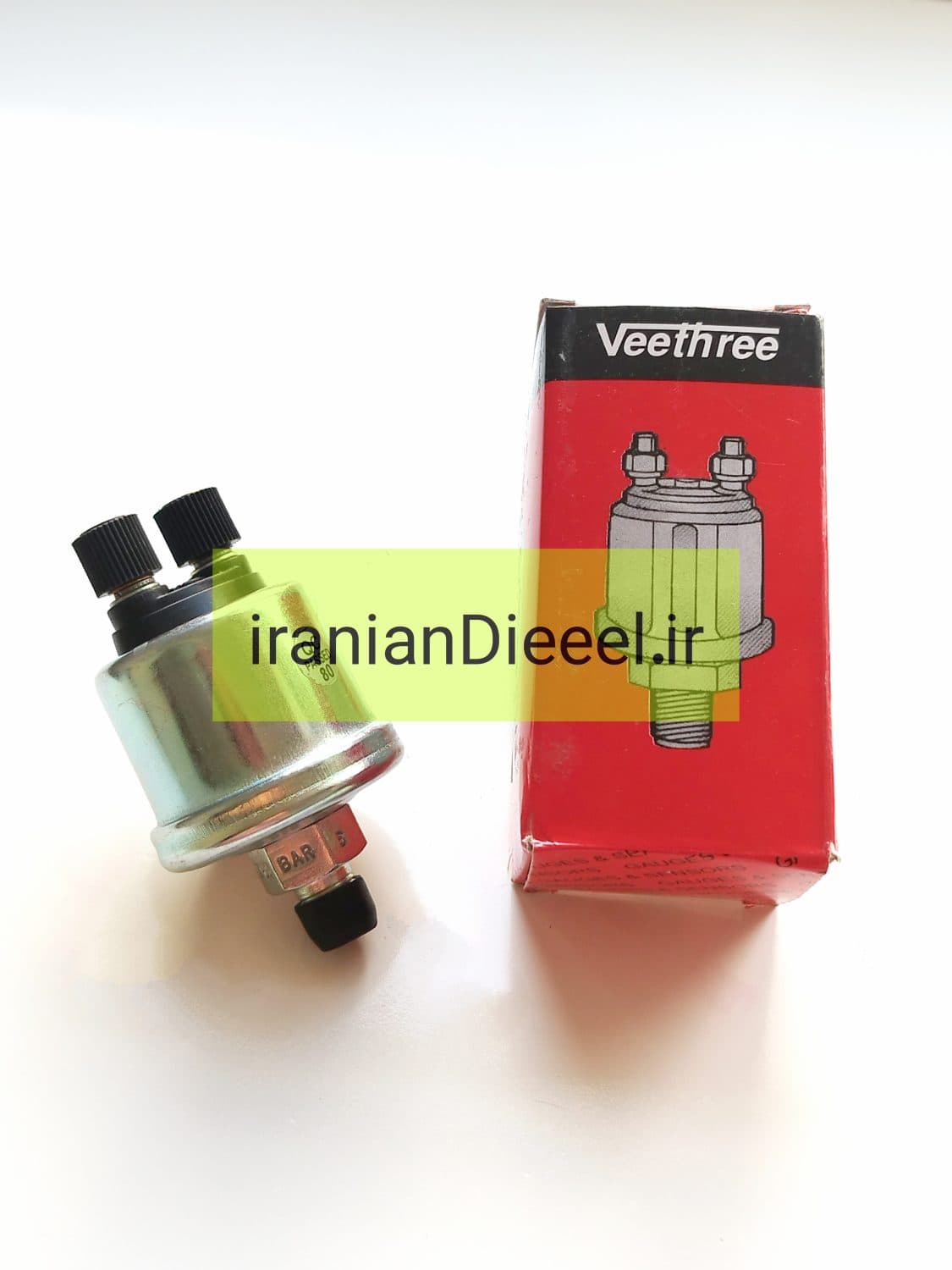 سنسور فشار روغن ۰-۲۵ بار veethree — تصویر ۶