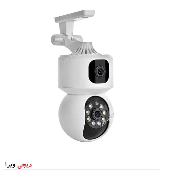 دوربین بی بی کم کودک و سالمند سیمکارت خور چرخشی دو لنز 4G — تصویر ۵