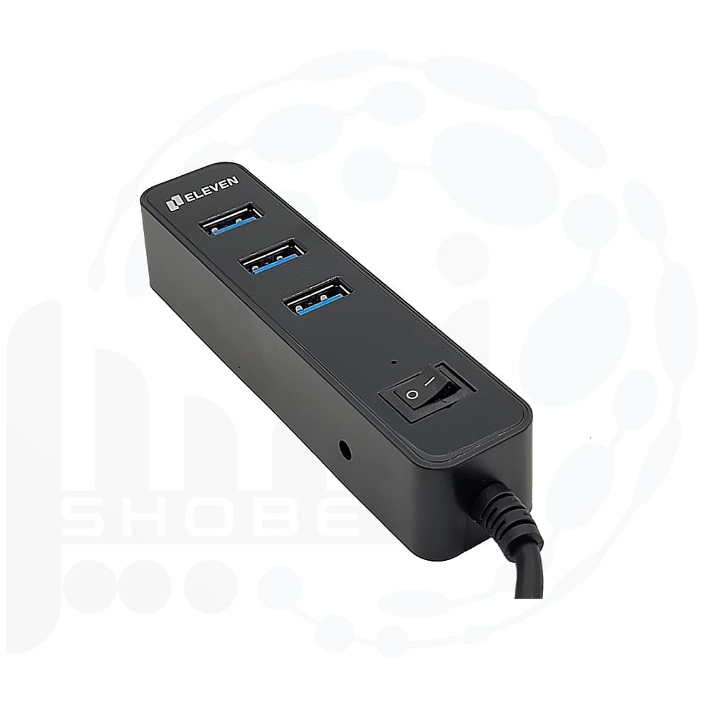 هاب USB الون مدل H302 USB3.0 — تصویر ۷