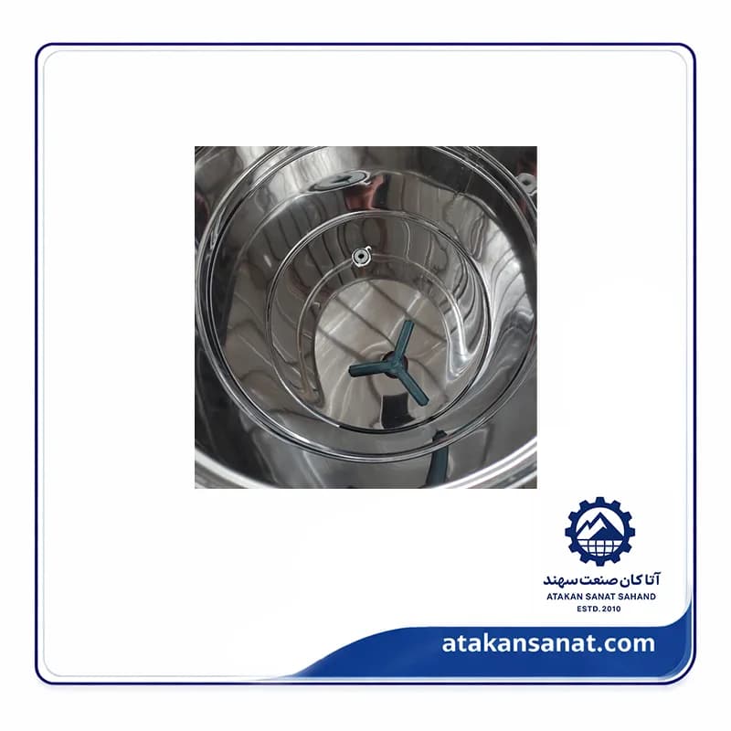 کره گیر 20 لیتری استیل تایمر دار (پایین زن) — تصویر ۶