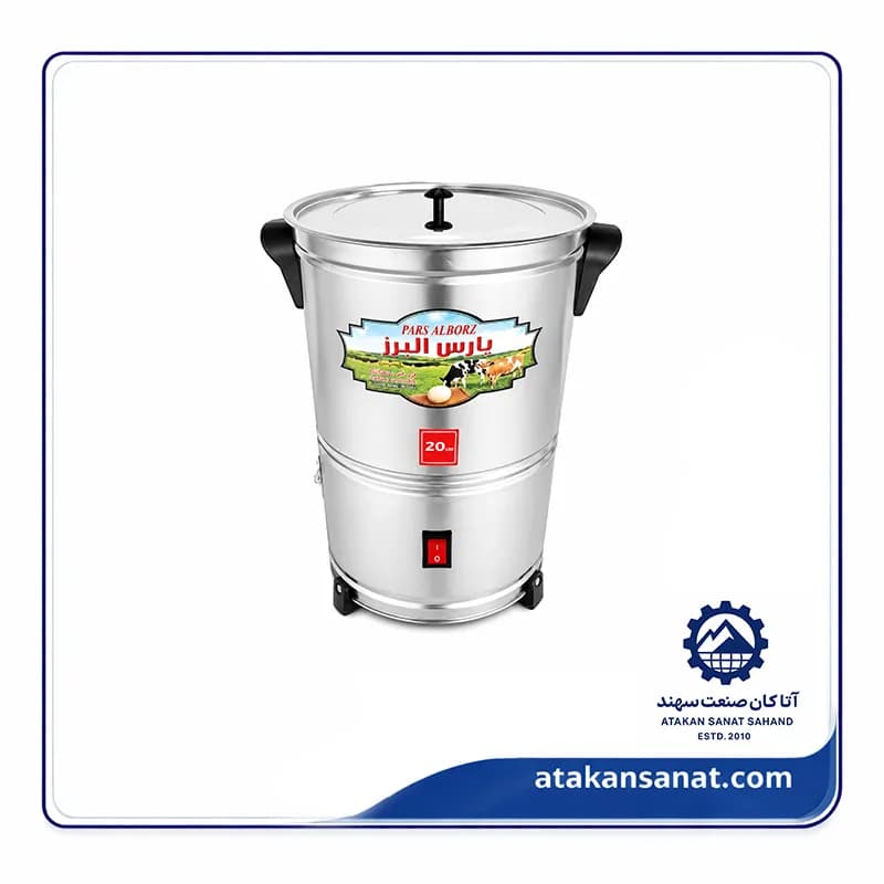 کره گیر 20 لیتری استیل تایمر دار (پایین زن)