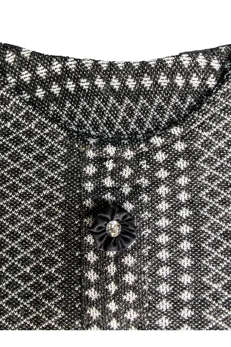 بلوز بافت دخترانه شیک — تصویر ۷