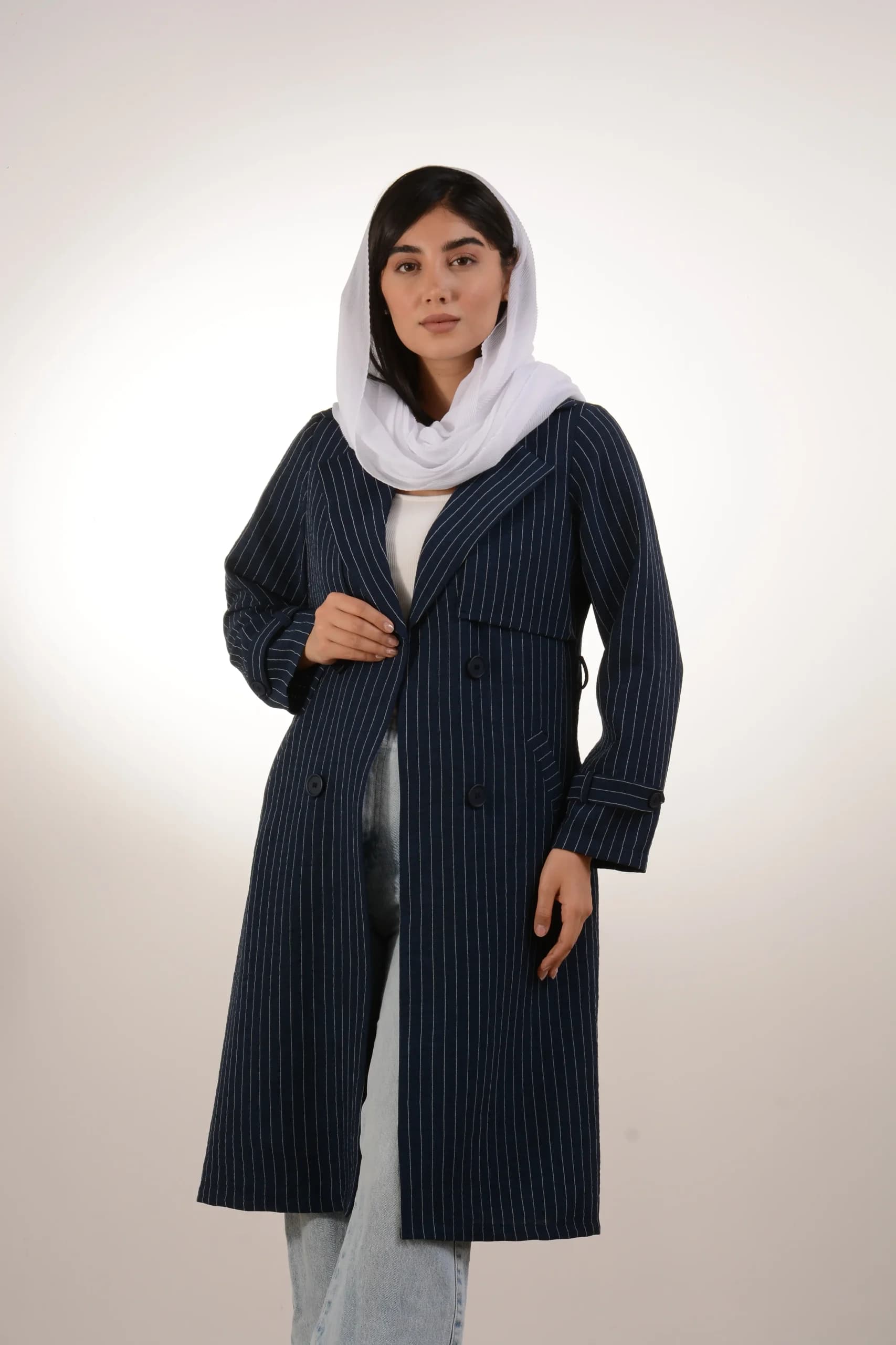 مانتو ژیله دار بلند مهسا — تصویر ۴