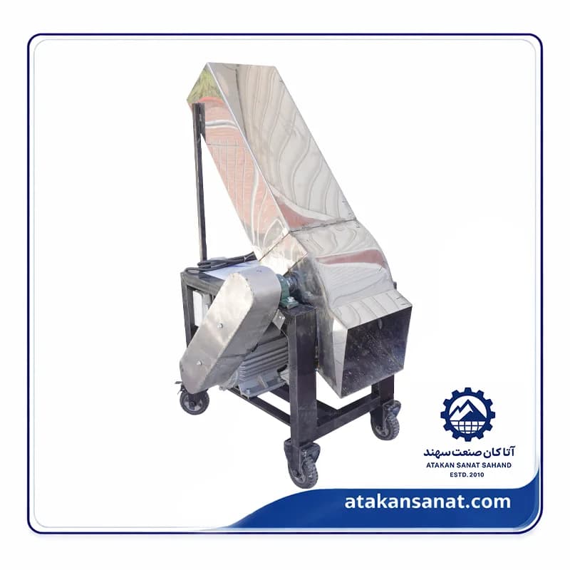 یخ خورد کن صنعتی استیل مدل 3 فاز — تصویر ۳