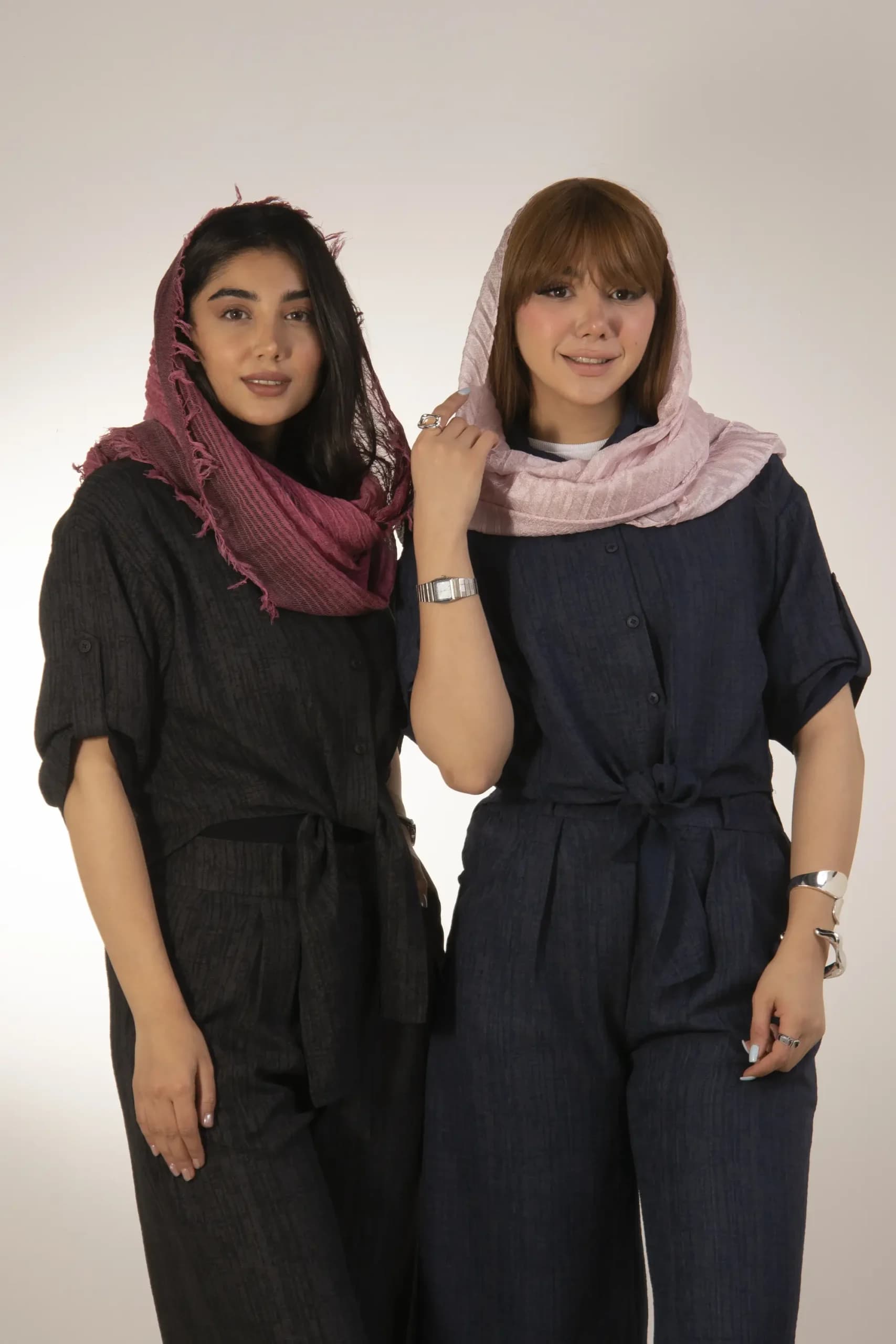 شومیز گره ای نیلوفر