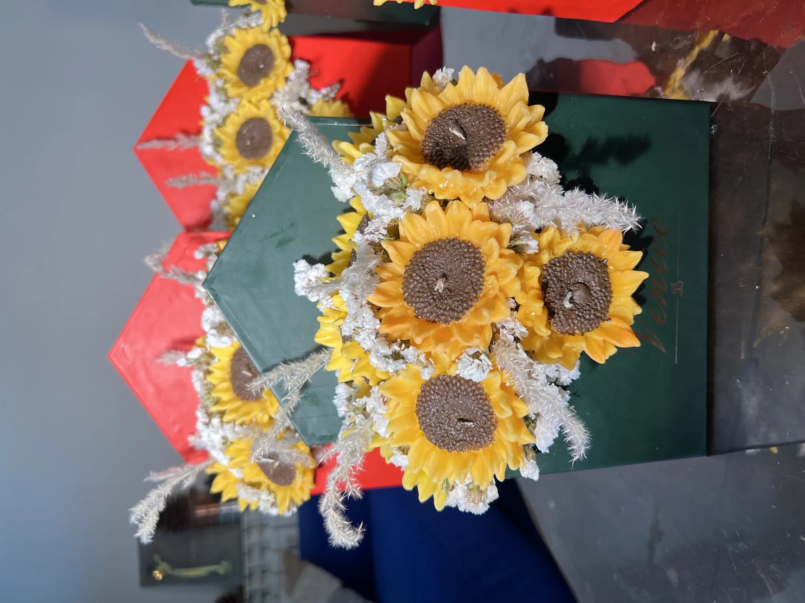 باکس شمع گل آفتابگردون — تصویر ۲