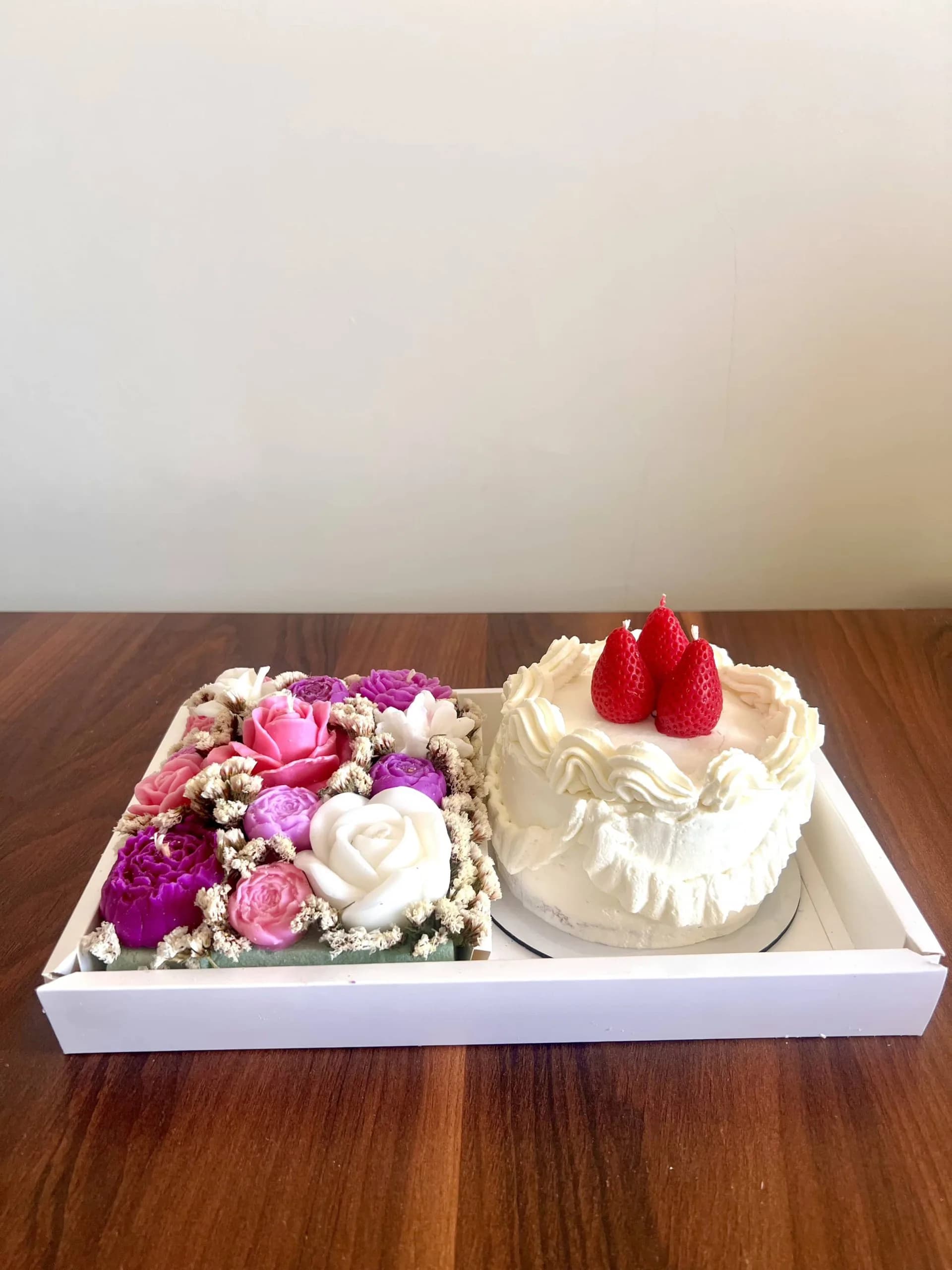 باکس alina شمع گل و کیک طلقی — تصویر ۷