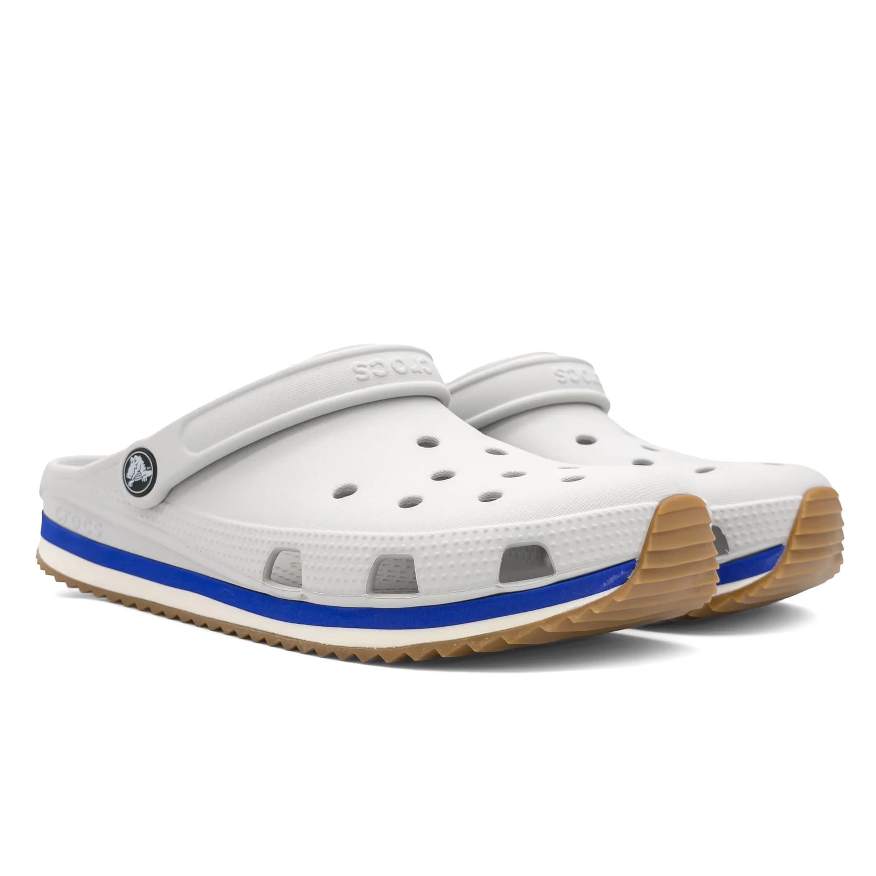 کراکس کراکبند رانر طوسی نوار آبی | Crocband Runner — تصویر ۷