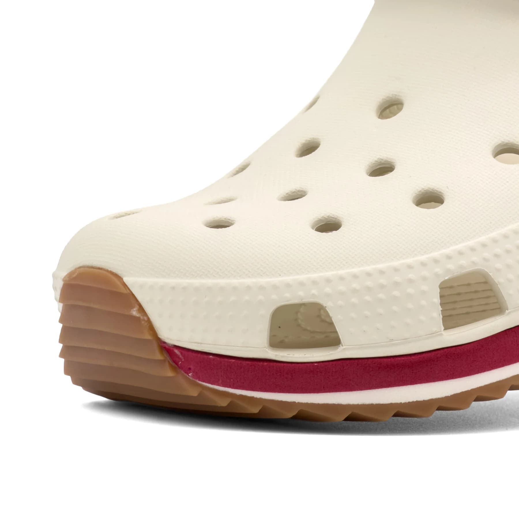 کراکس کروکبند رانر کرم زرشکی | Crocs Crocband Runner — تصویر ۸
