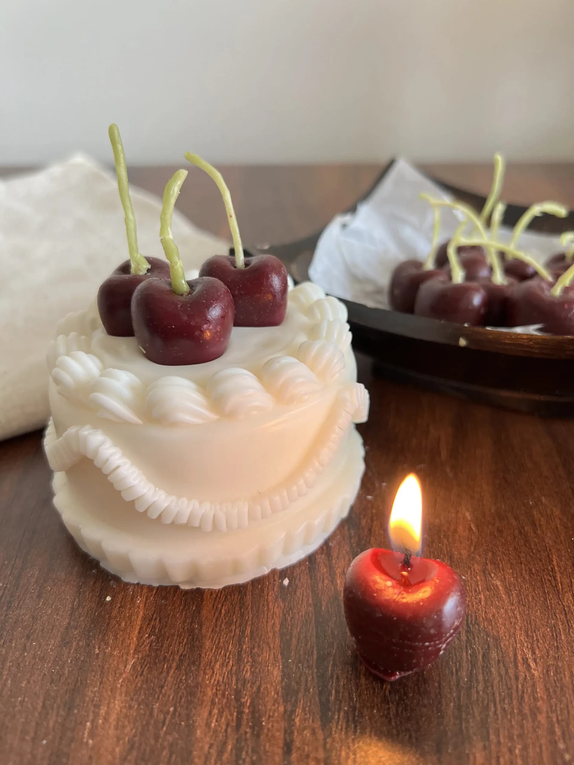 شمع کیک گیلاس — تصویر ۷