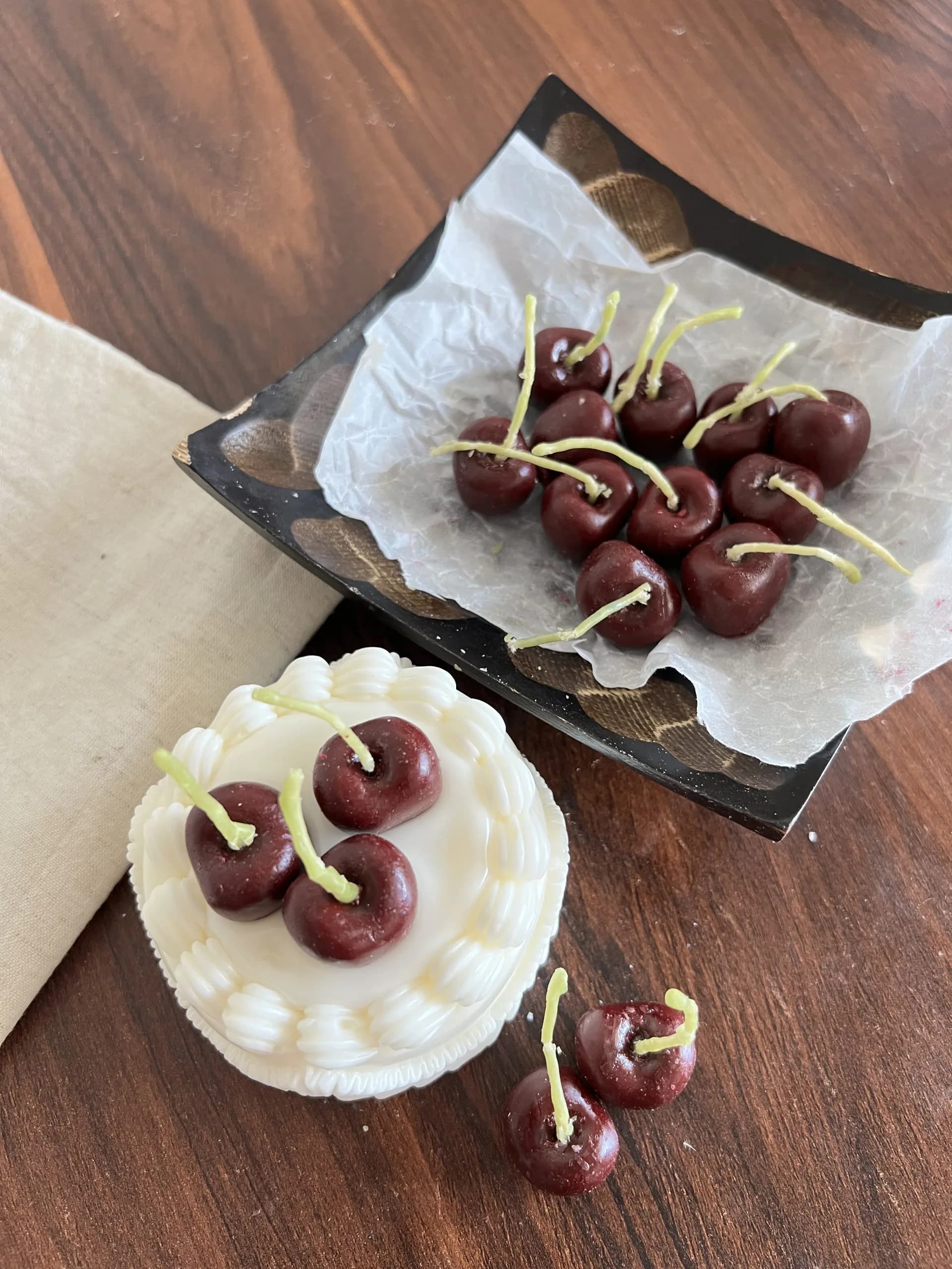 شمع کیک گیلاس — تصویر ۹