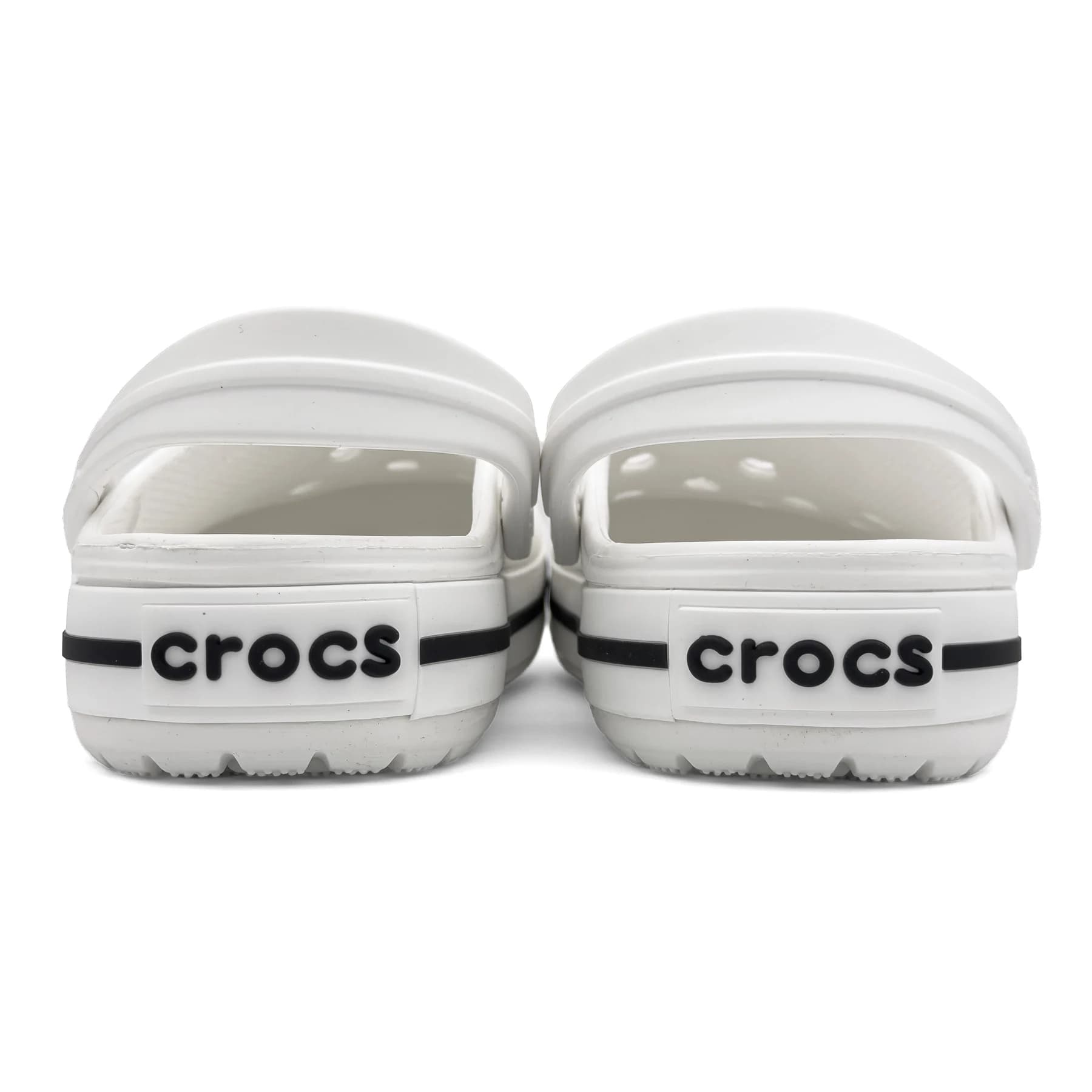 کراکس کروکبند سفید مشکی اورجینال | Crocs Crocband — تصویر ۶