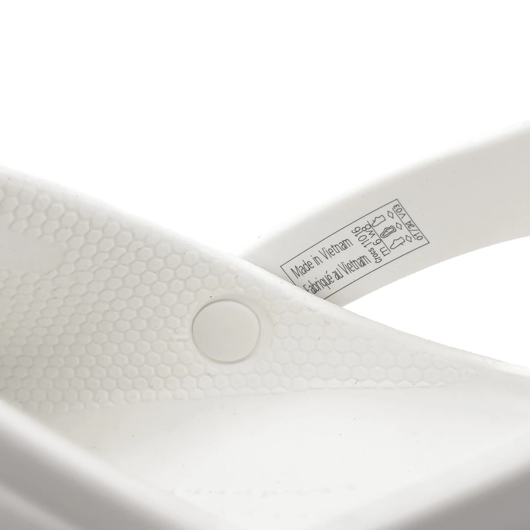 کراکس کروکبند سفید مشکی اورجینال | Crocs Crocband — تصویر ۴
