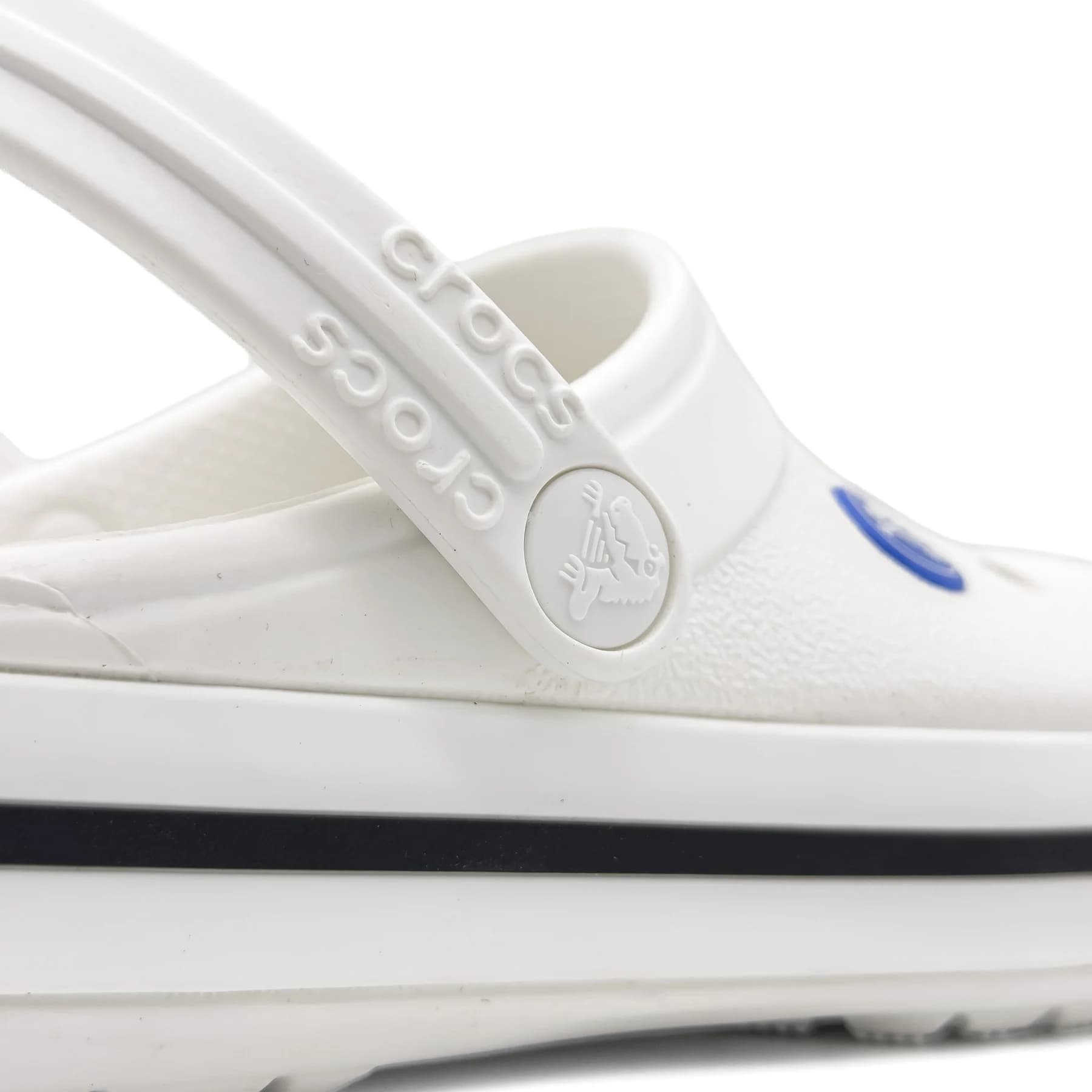 کراکس کروکبند سفید مشکی اورجینال | Crocs Crocband — تصویر ۵
