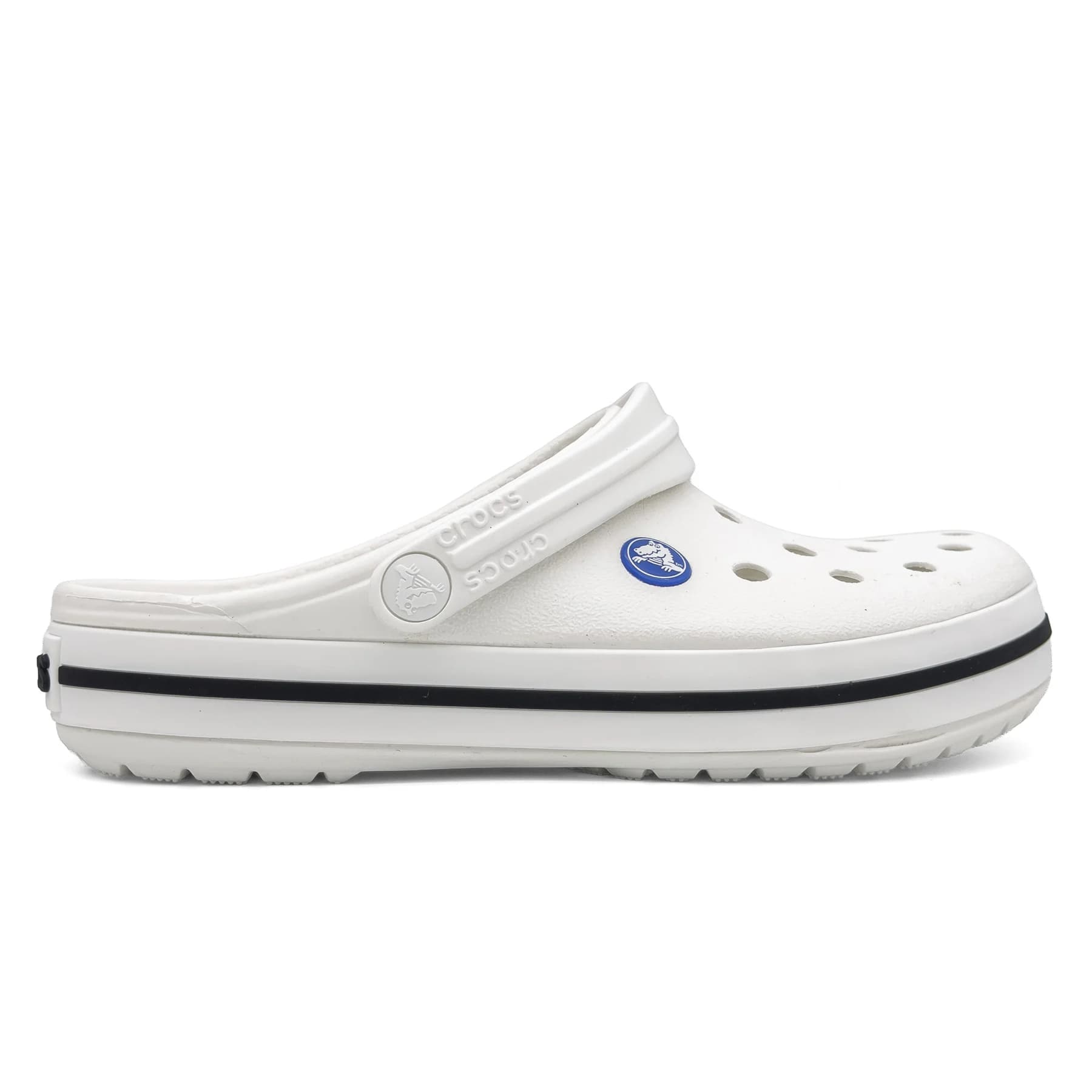 کراکس کروکبند سفید مشکی اورجینال | Crocs Crocband