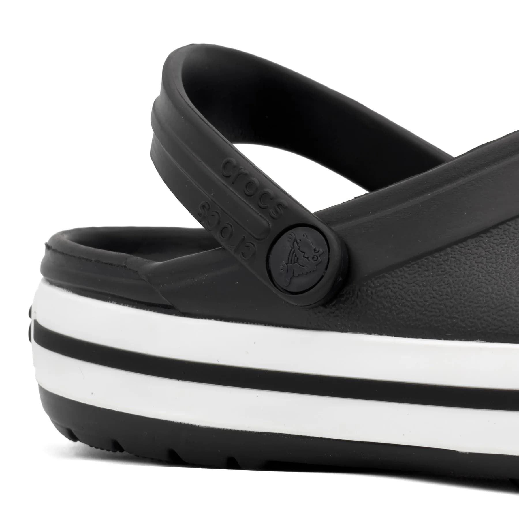 کراکس کروکبند مشکی سفید اورجینال | Crocs Crocband — تصویر ۶
