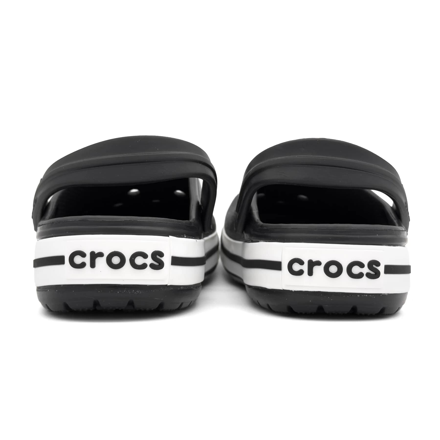 کراکس کروکبند مشکی سفید اورجینال | Crocs Crocband — تصویر ۵