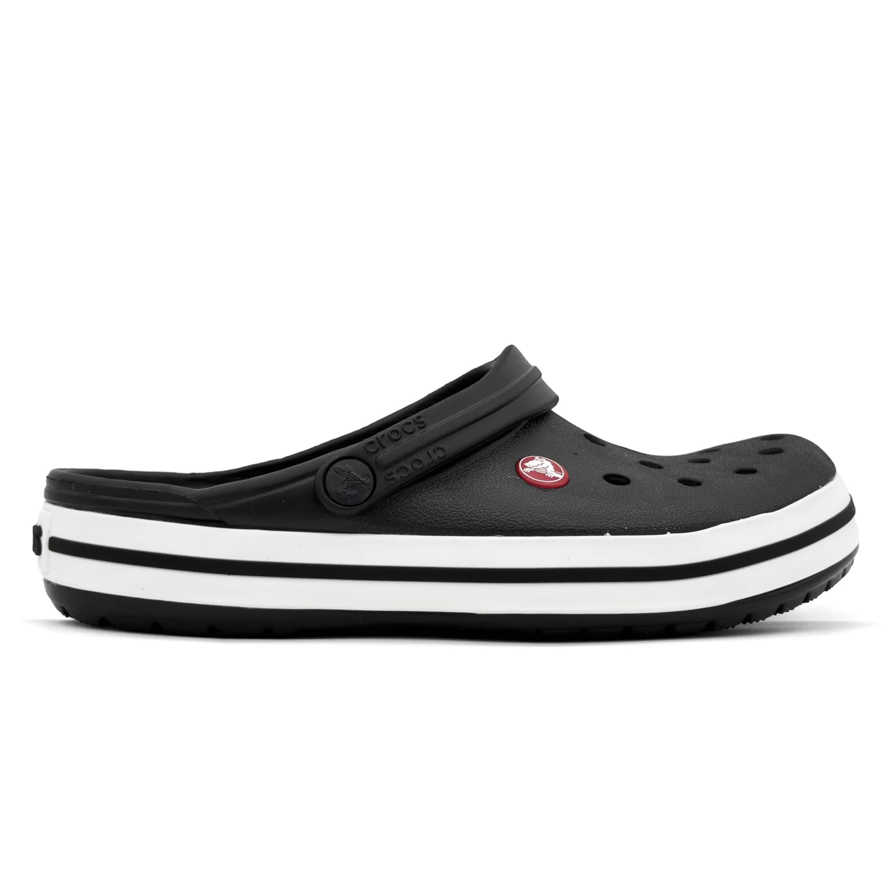 کراکس کروکبند مشکی سفید اورجینال | Crocs Crocband