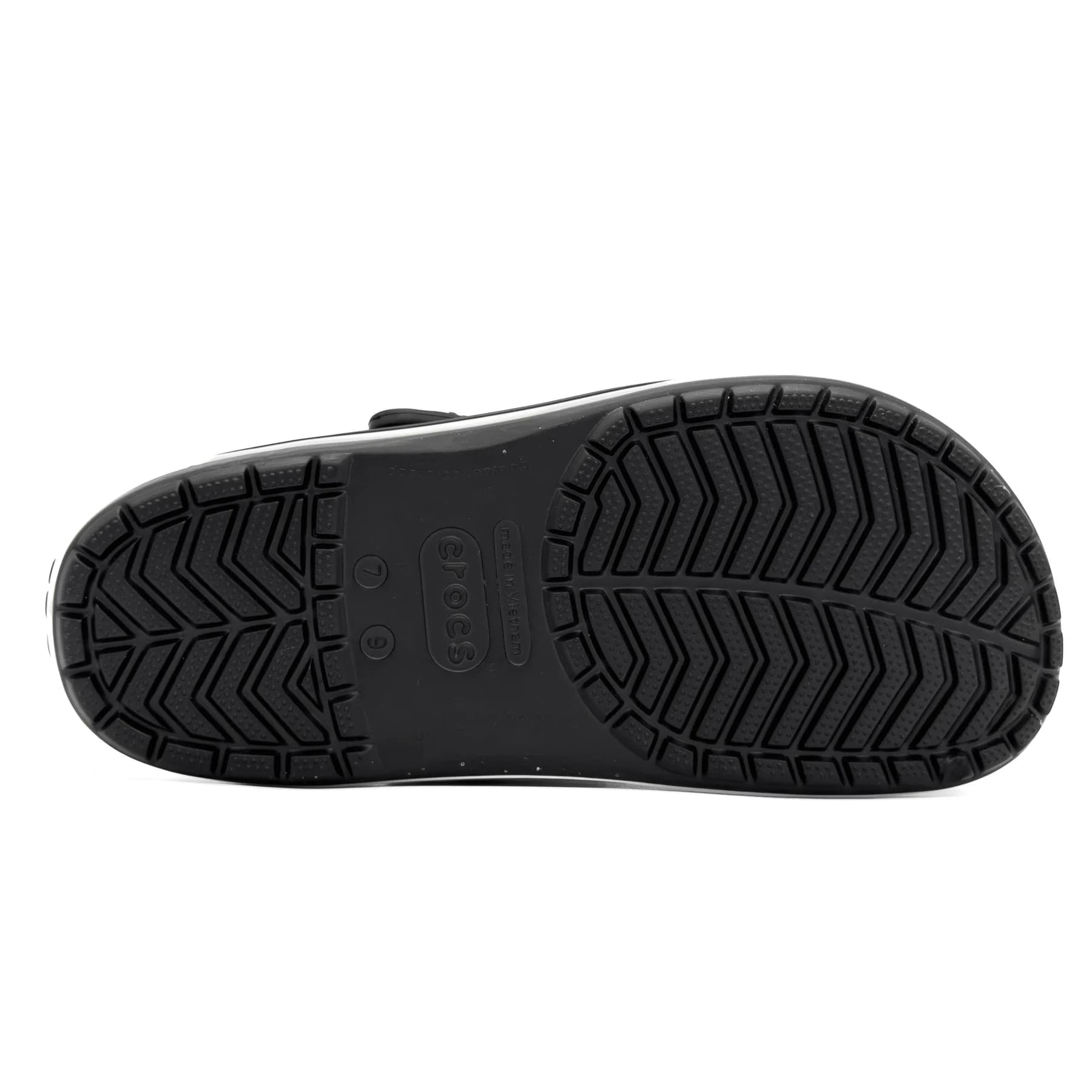 کراکس کروکبند مشکی سفید اورجینال | Crocs Crocband — تصویر ۲