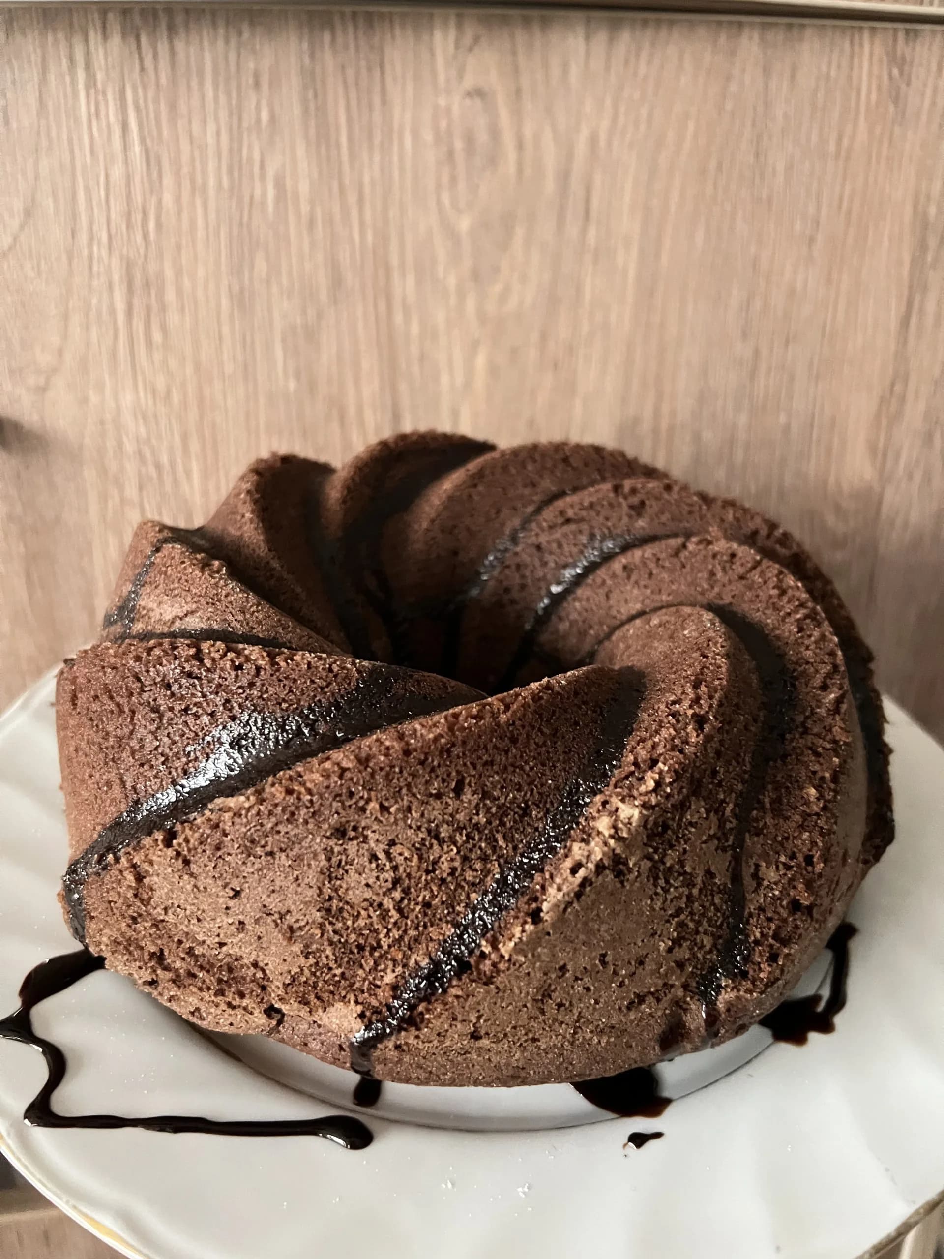 کیک شکلاتی خونگی — تصویر ۳