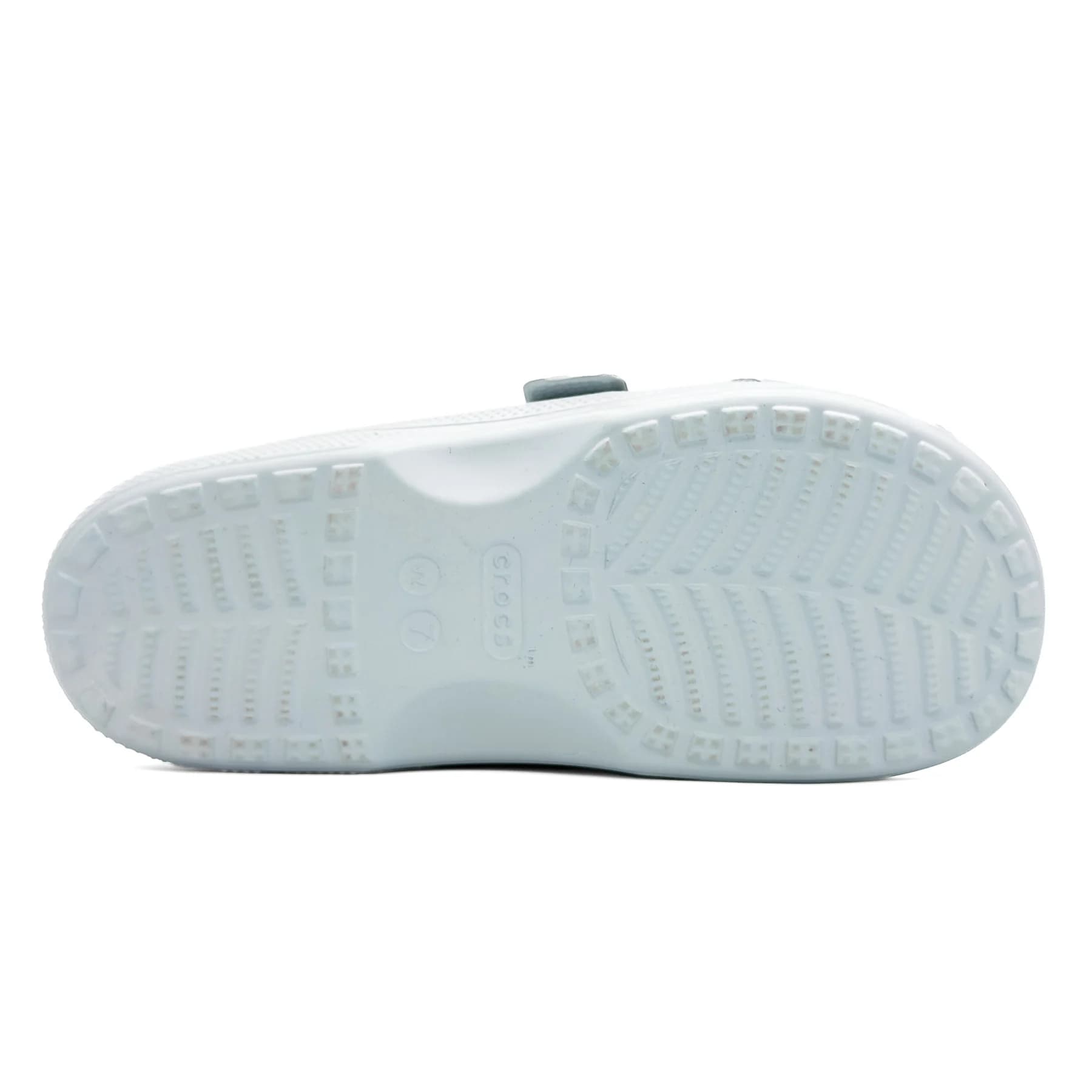 صندل کراکس باکل سفید آبی زنانه | Crocs Buckle Sandal — تصویر ۲