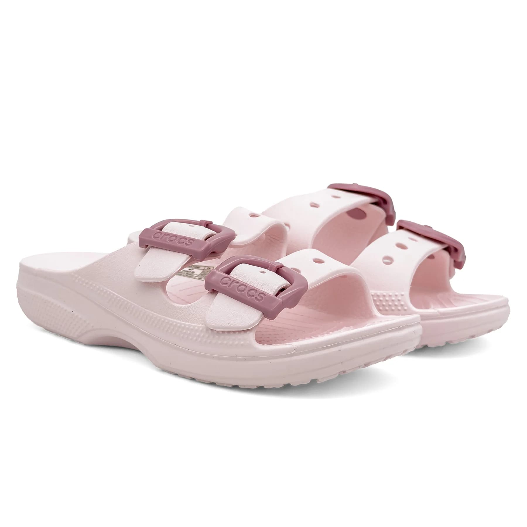 صندل کراکس باکل صورتی زنانه | Crocs Buckle Sandal — تصویر ۸
