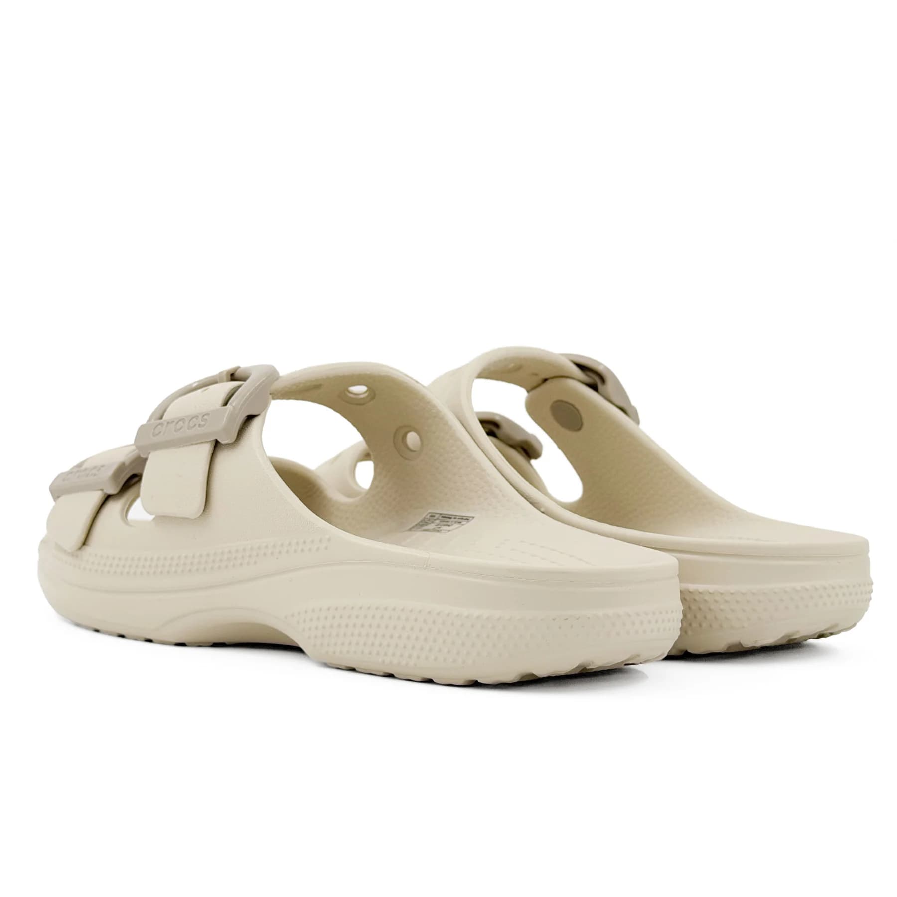 صندل کراکس باکل کرم زنانه | Crocs Buckle Sandal — تصویر ۳