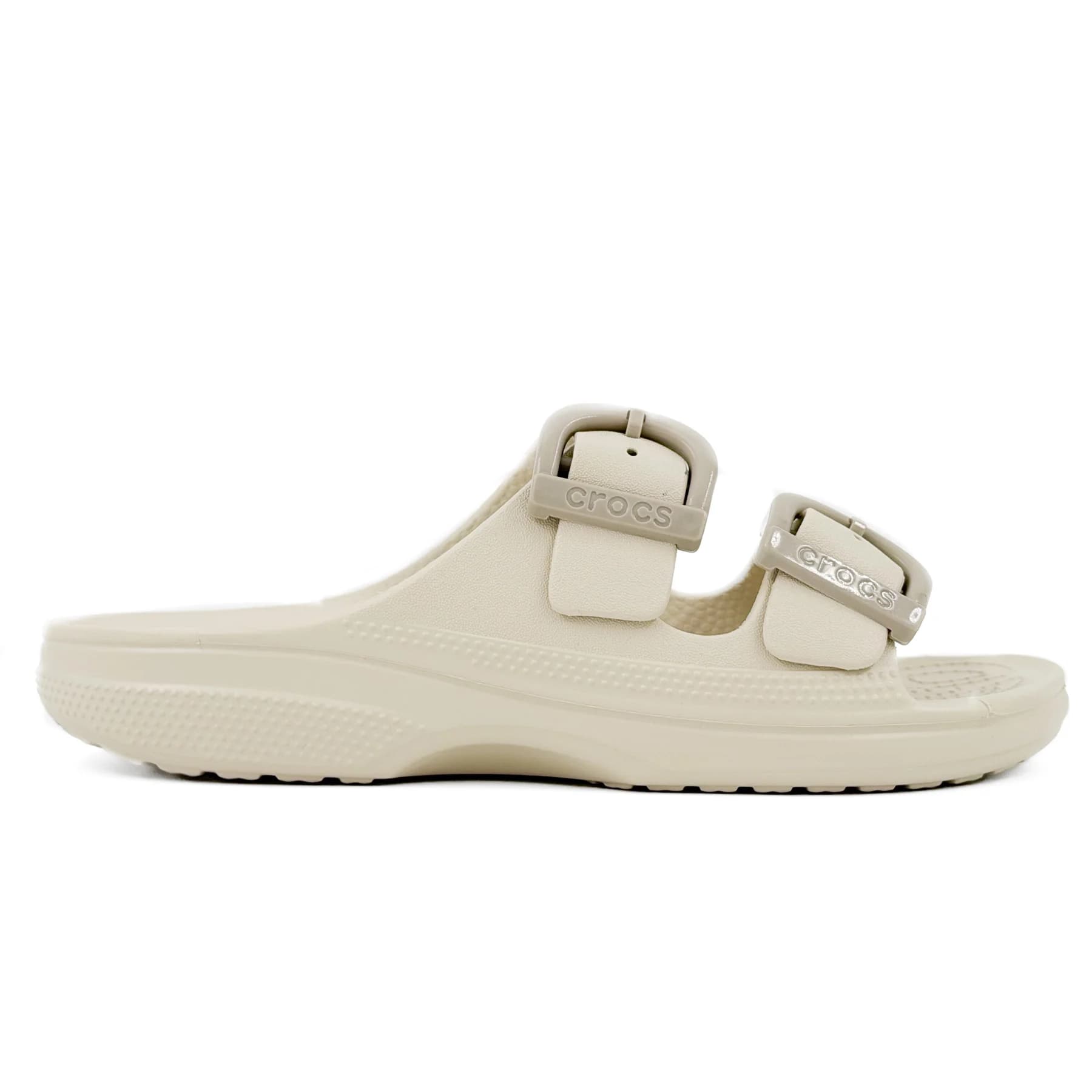صندل کراکس باکل کرم زنانه | Crocs Buckle Sandal