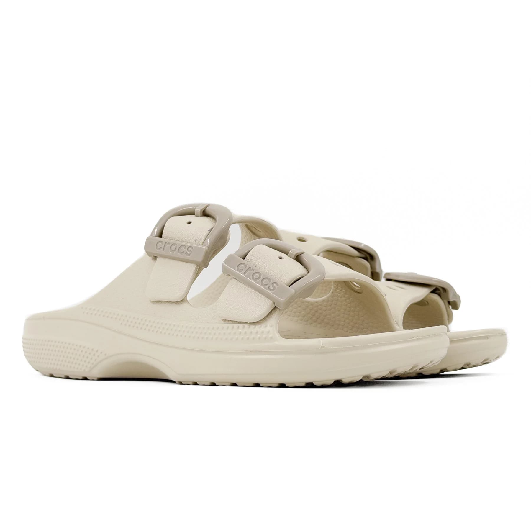 صندل کراکس باکل کرم زنانه | Crocs Buckle Sandal — تصویر ۷