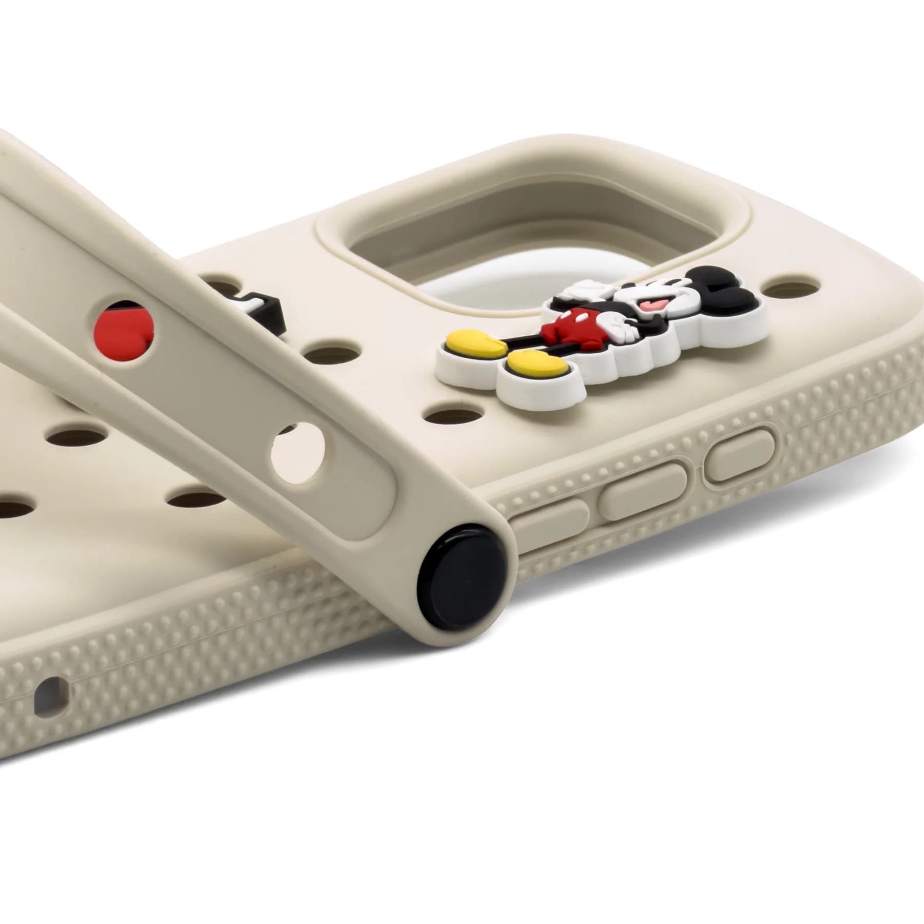 قاب گوشی آیفون رنگ کرم | Crocs Phone Case — تصویر ۶