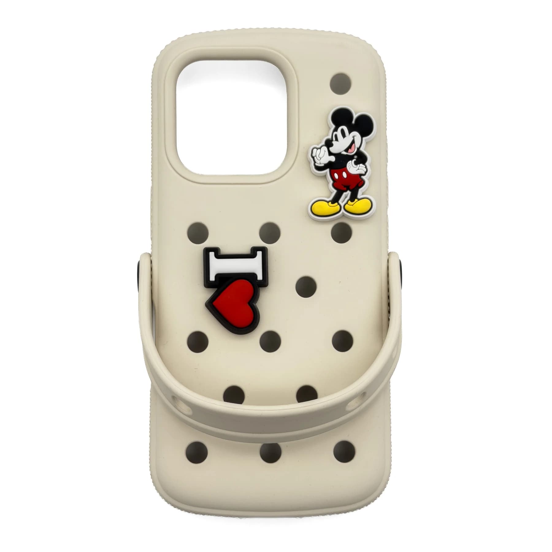 قاب گوشی آیفون رنگ کرم | Crocs Phone Case — تصویر ۷
