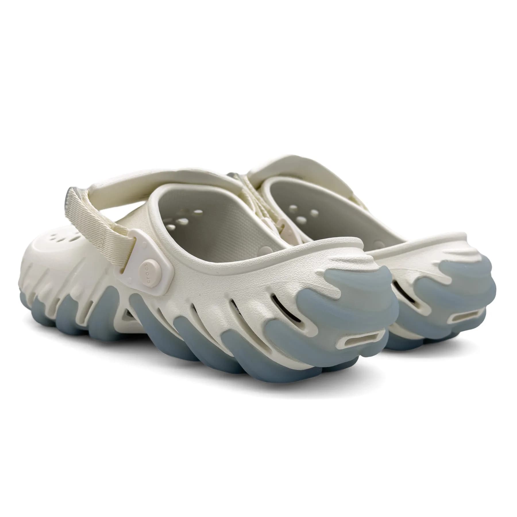 کراکس اکو کلاگ سفید آبی زنانه و مردانه | Crocs Echo Clog — تصویر ۶