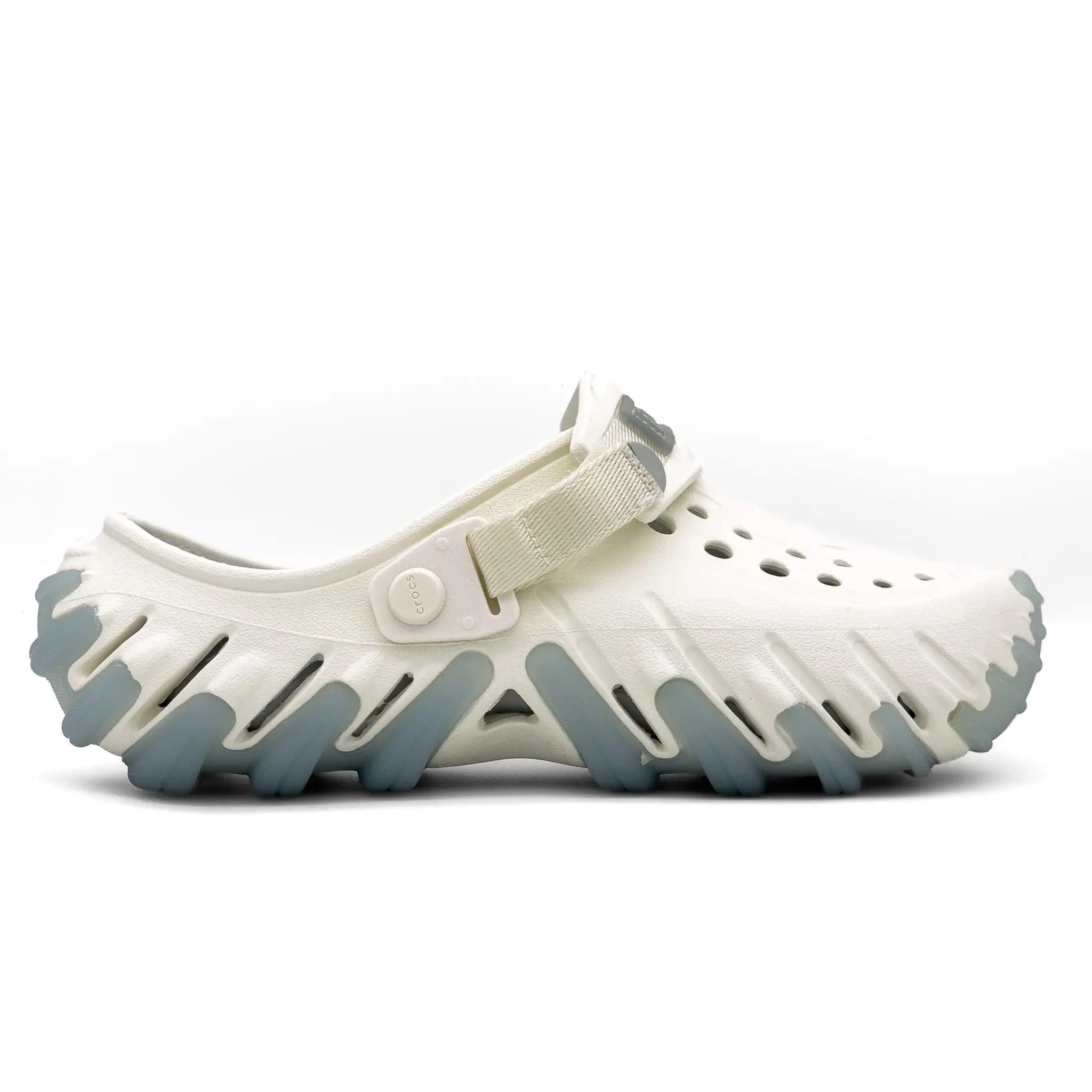 کراکس اکو کلاگ سفید آبی زنانه و مردانه | Crocs Echo Clog — تصویر ۸