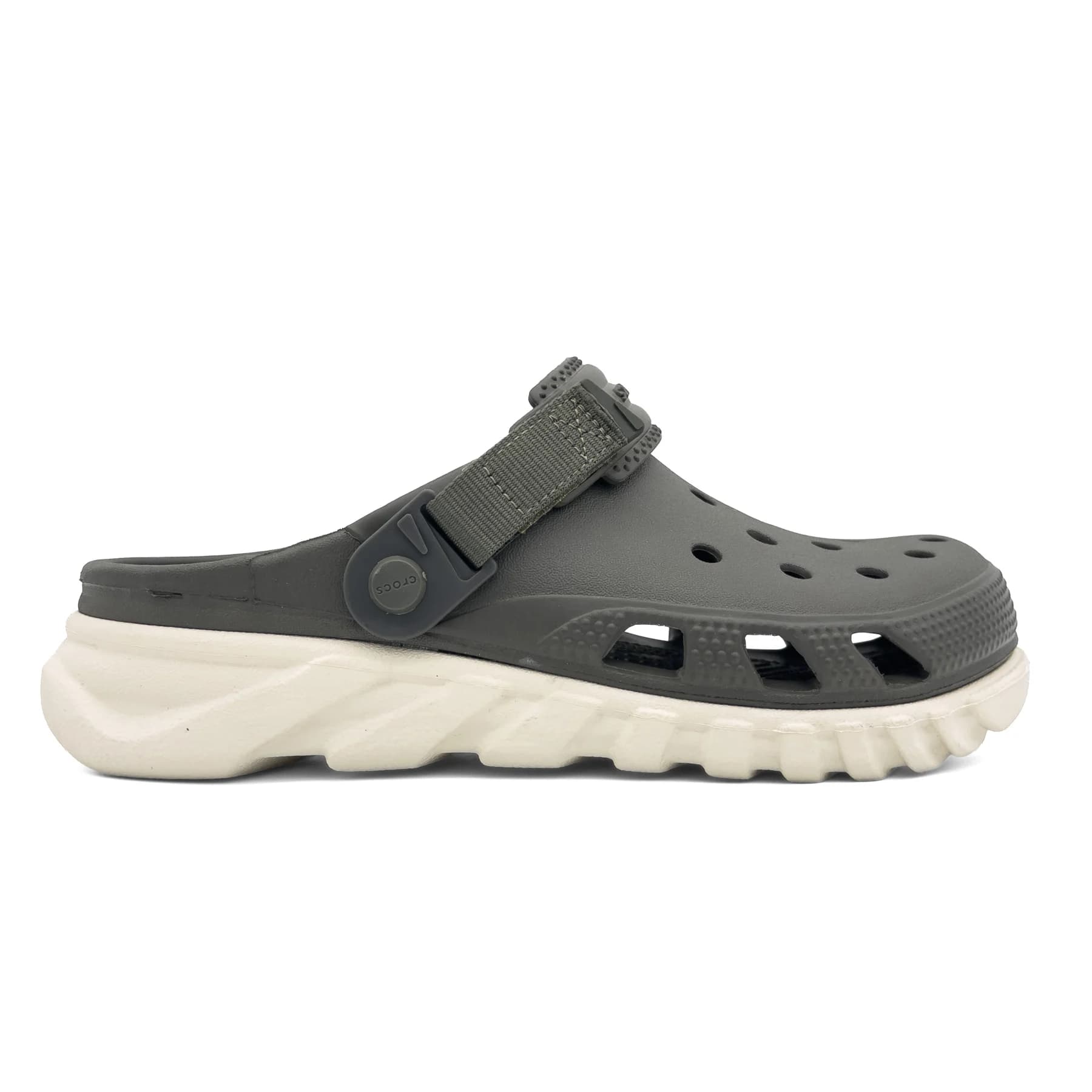کراکس دوت مکس طوسی تیره کرم اورجینال | Crocs Duet Max