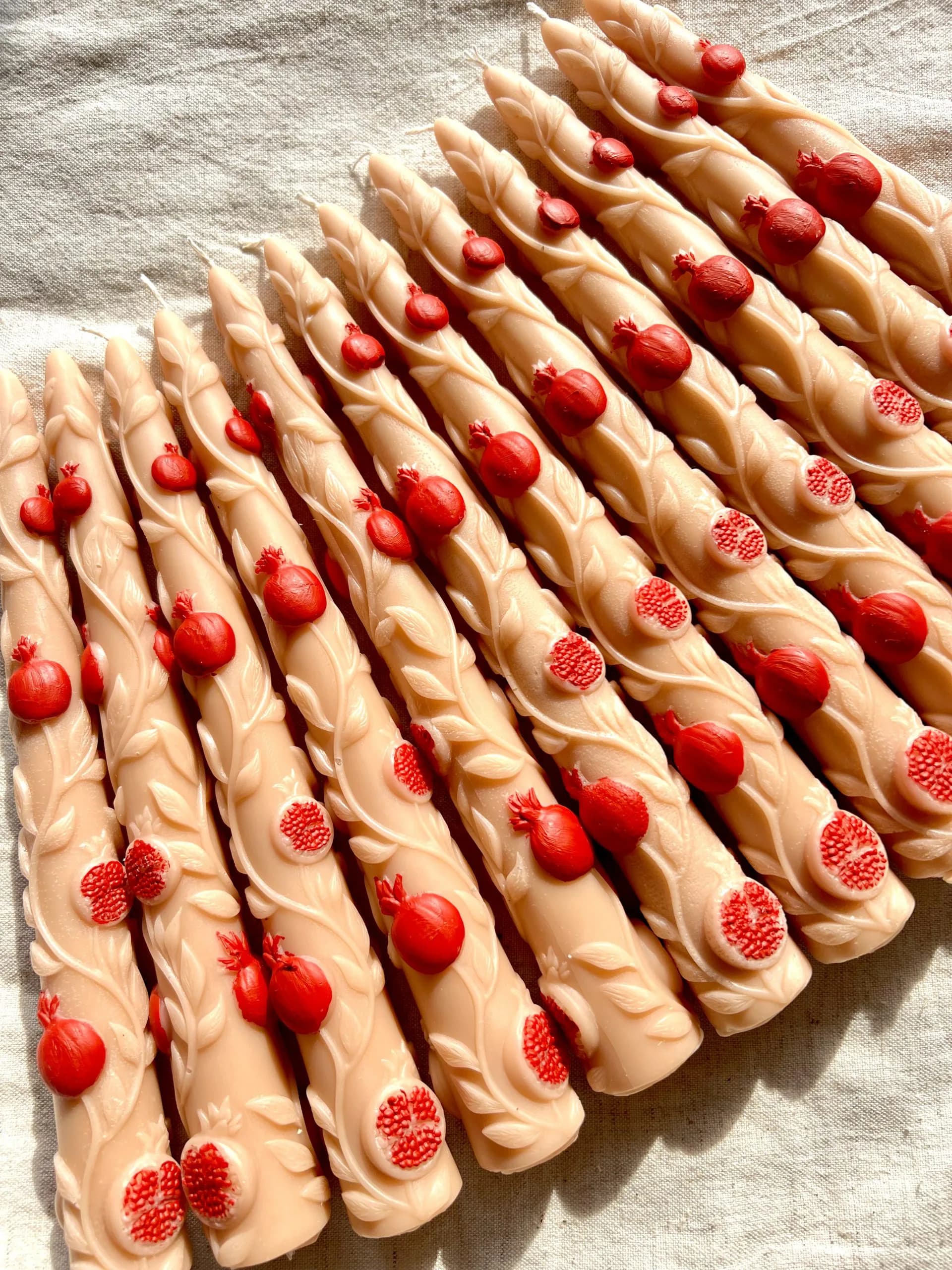 شمع قلمی یلدا — تصویر ۲