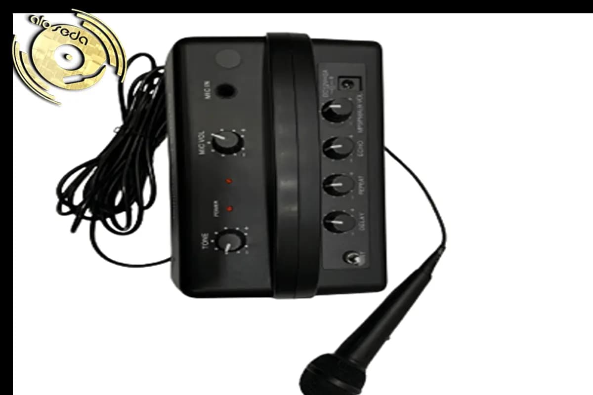 اکو پرتابل دی اند دی D&D AP-810 با میکروفون با سیم — تصویر ۳