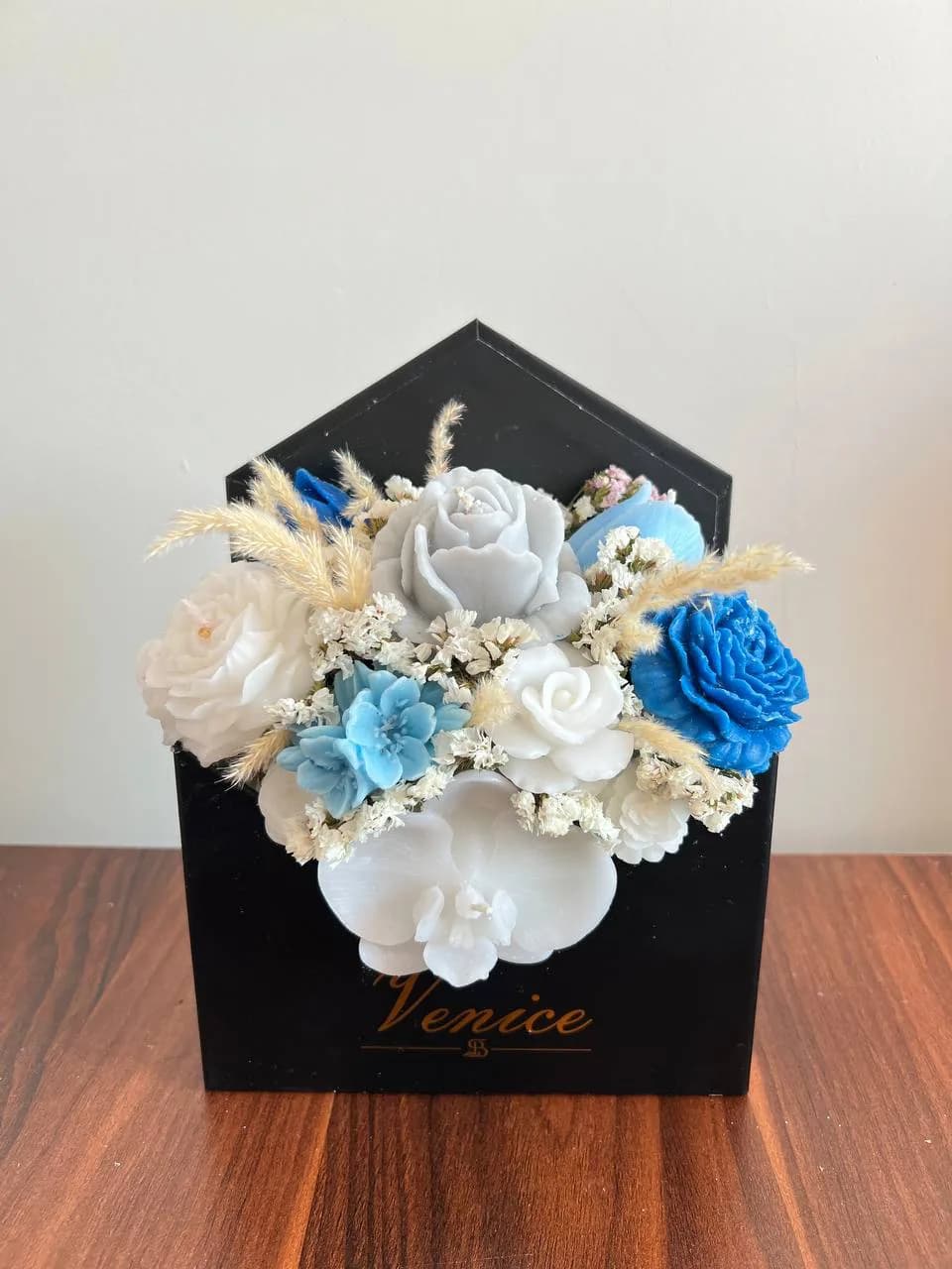 باکس شمع گل blue — تصویر ۲