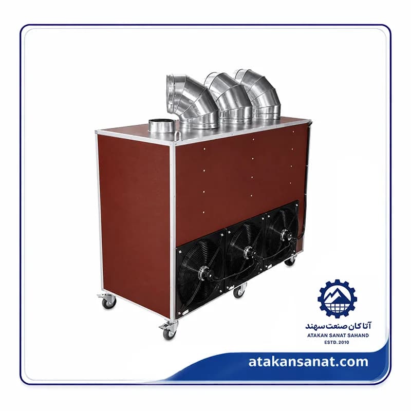 هیتر کابینتی 320AS هزار کیلو کالری کوره فولادی — تصویر ۴