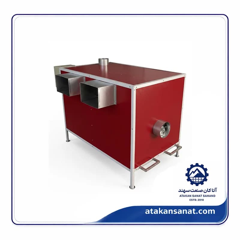 هیتر کابینتی 150AS هزار کیلو کالری کوره استیل