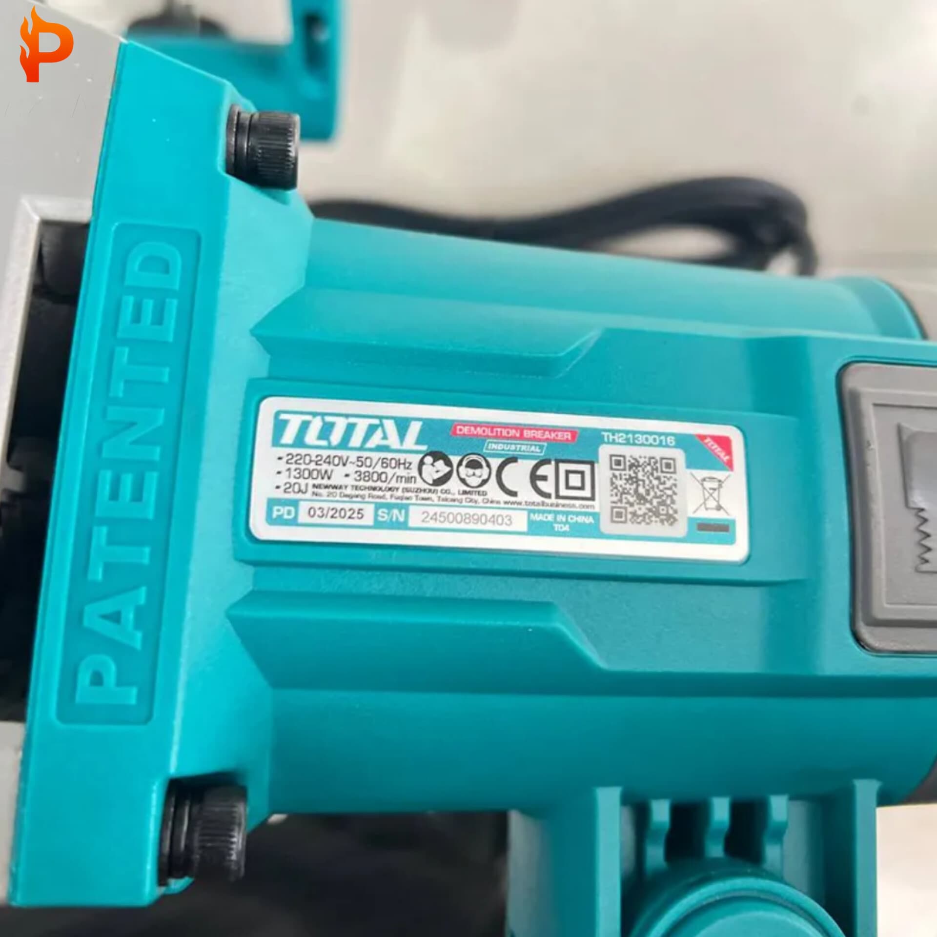 دریل تخریبی ۱۳۰۰ وات توتال مدلTH2130016 — تصویر ۸