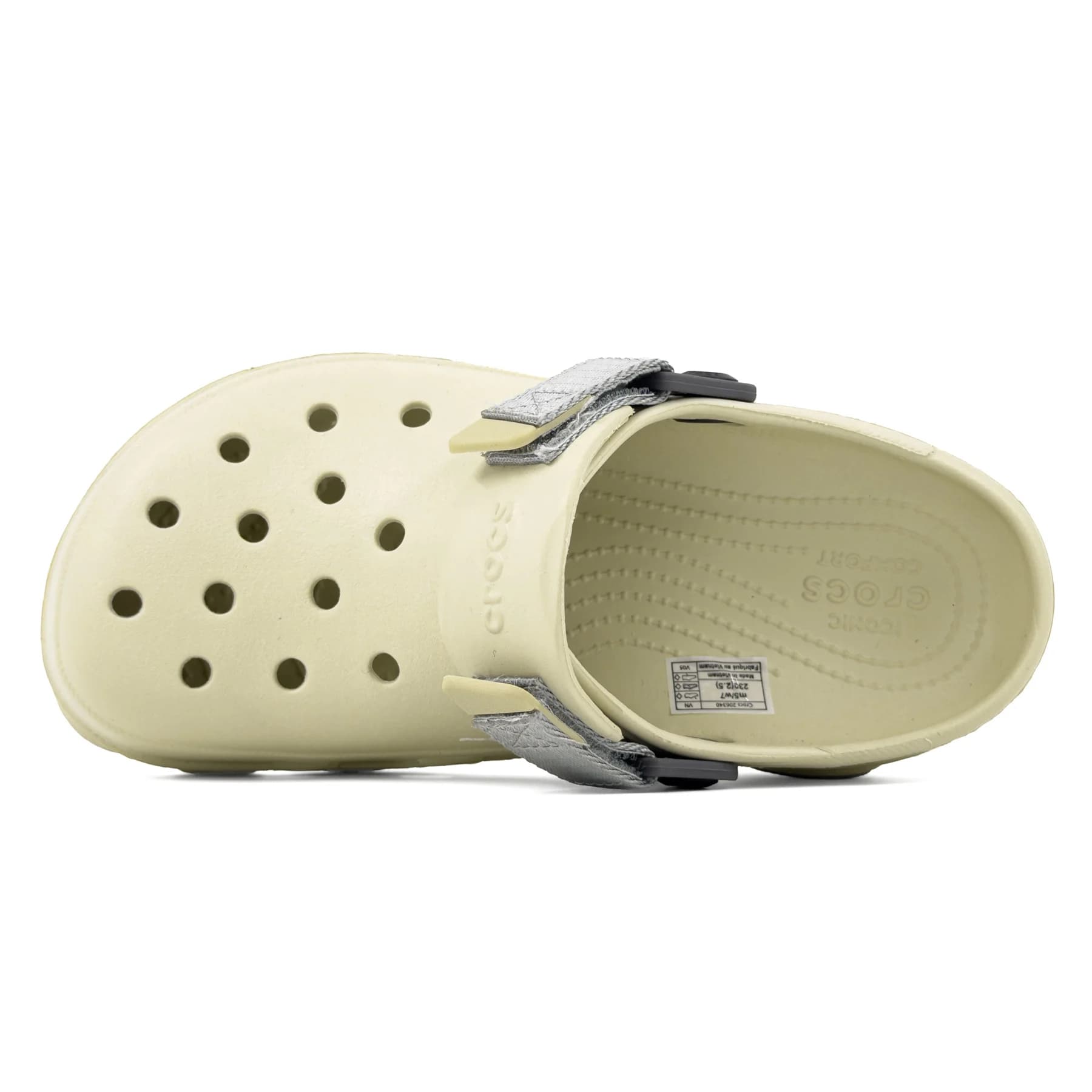 کراکس آل ترین کرم طوسی زنانه و مردانه | Crocs All Terrain — تصویر ۴