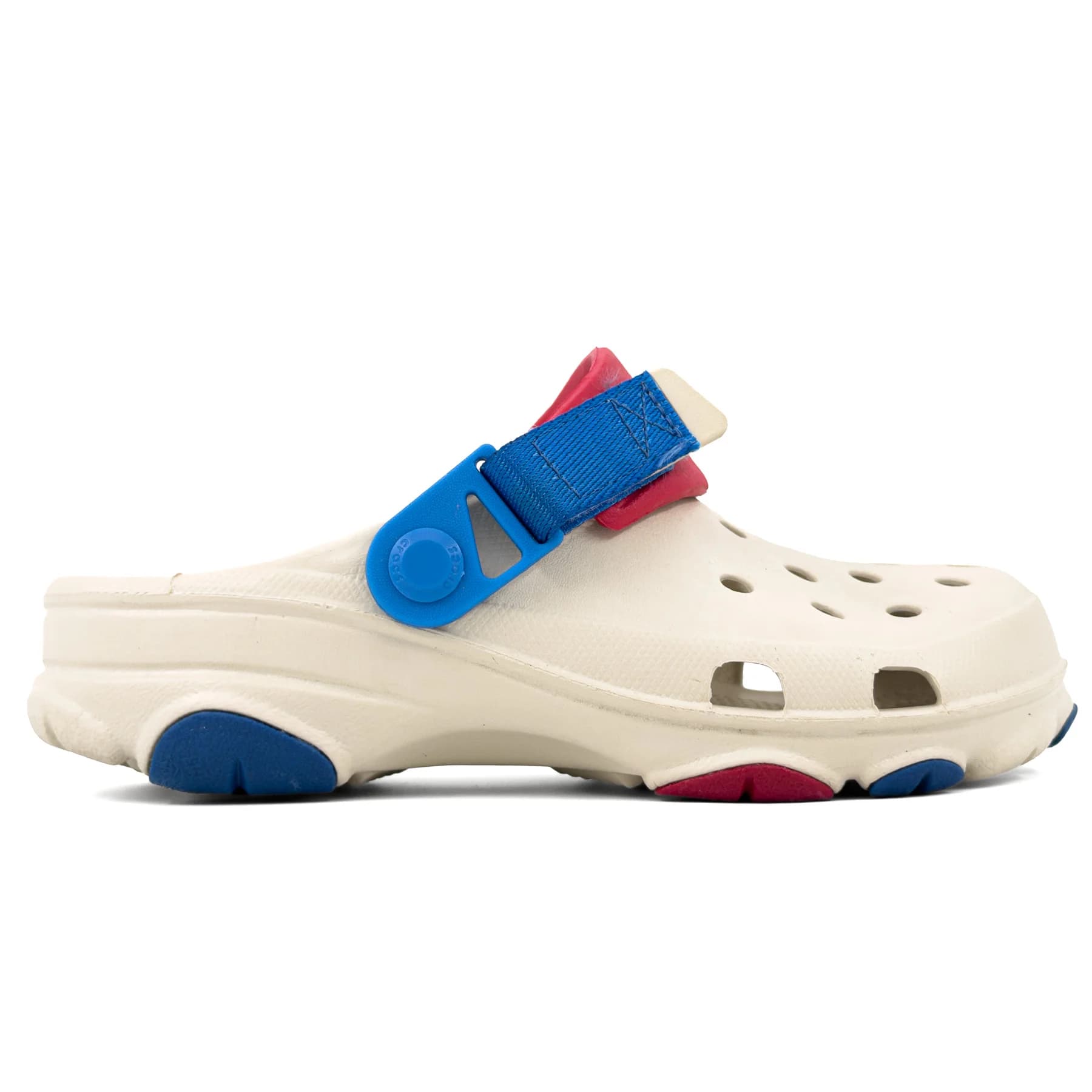 کراکس آل ترین کرم آبی قرمز زنانه و مردانه | Crocs All Terrain — تصویر ۲