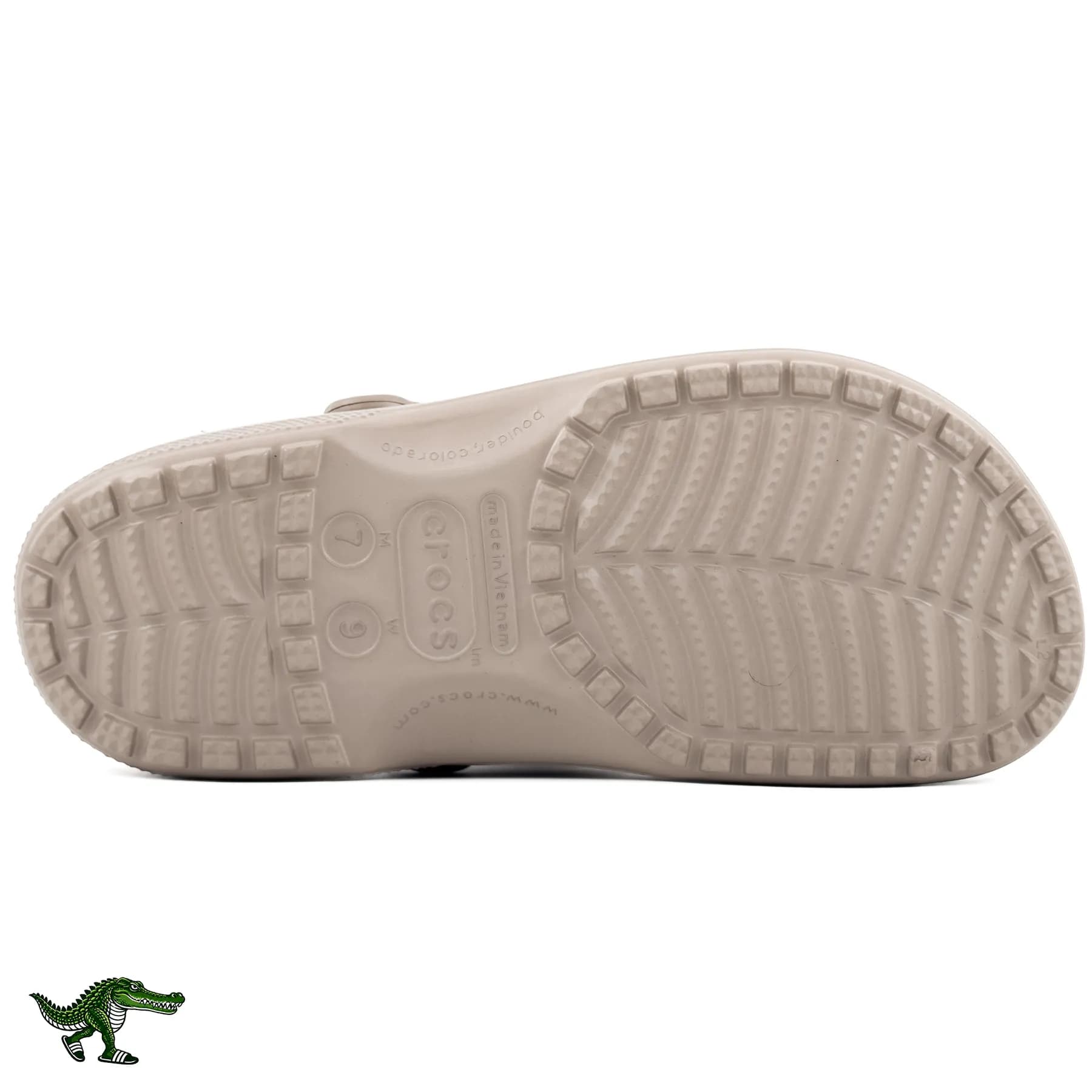 کراکس کلاسیک کرم موکا | Crocs Classic Clog — تصویر ۴